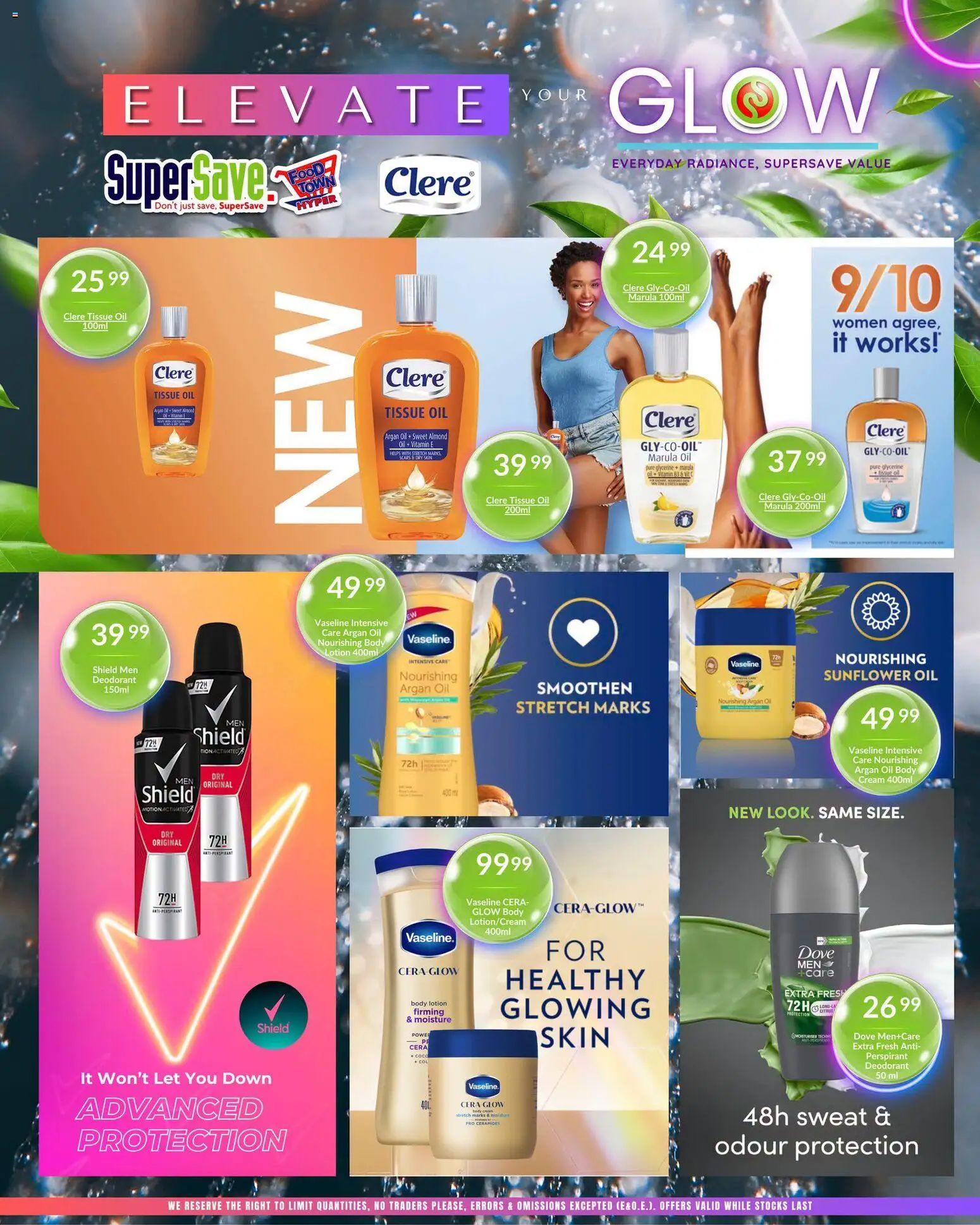 New Super Save catalogue – valid from 03/07/2026 | Page: 49 | Products: Tissue oil, Oil, Body cream, Lotion