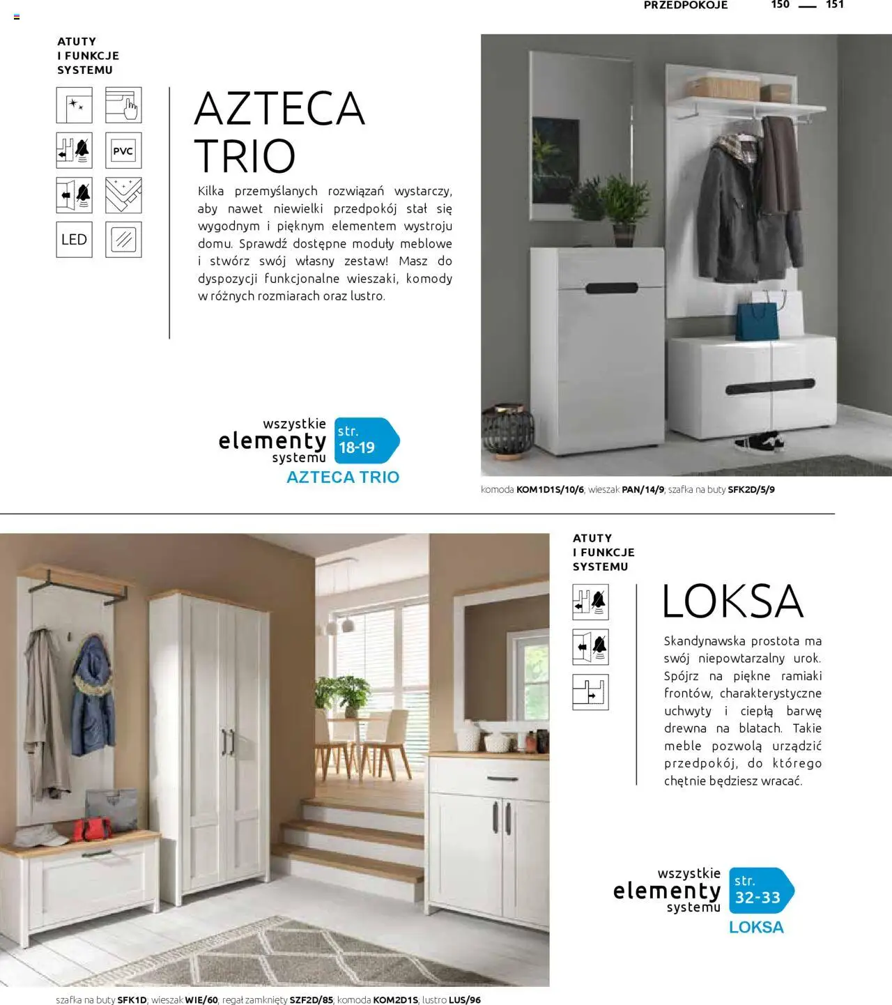 Black Red White Gazetka - Katalog rodzinnych wnętrz od 24.05.2024 | Strona: 151 | Produkty: Buty, Komoda, Wieszak, Regał