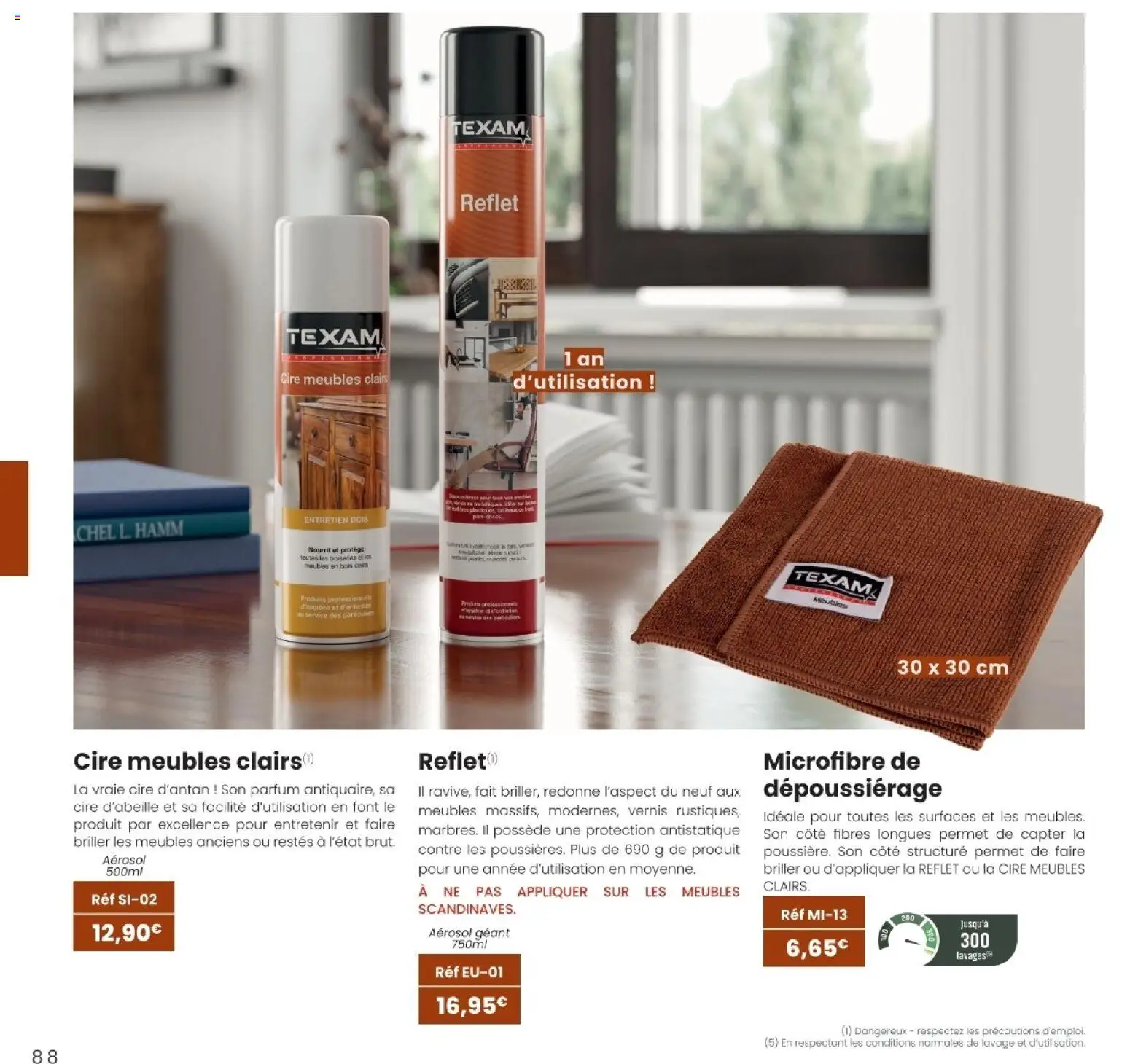 {H1} | Page: 88 | Produits: Cire, Parfum