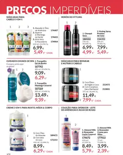 Pré-visualização Almond Milk & Rosewater Loção Corporal, Loção Corporal válido de 01.04.2026 | Página: 172 | Produtos: Amêndoas, Leite, Manteiga, Abacate