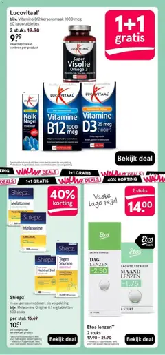 Etos folder - Voorbeeld van een folder van Etos, geldig van 21-09-2026 | Pagina: 64 | Producten: Omega 3, Capsules, Visolie, Capsule