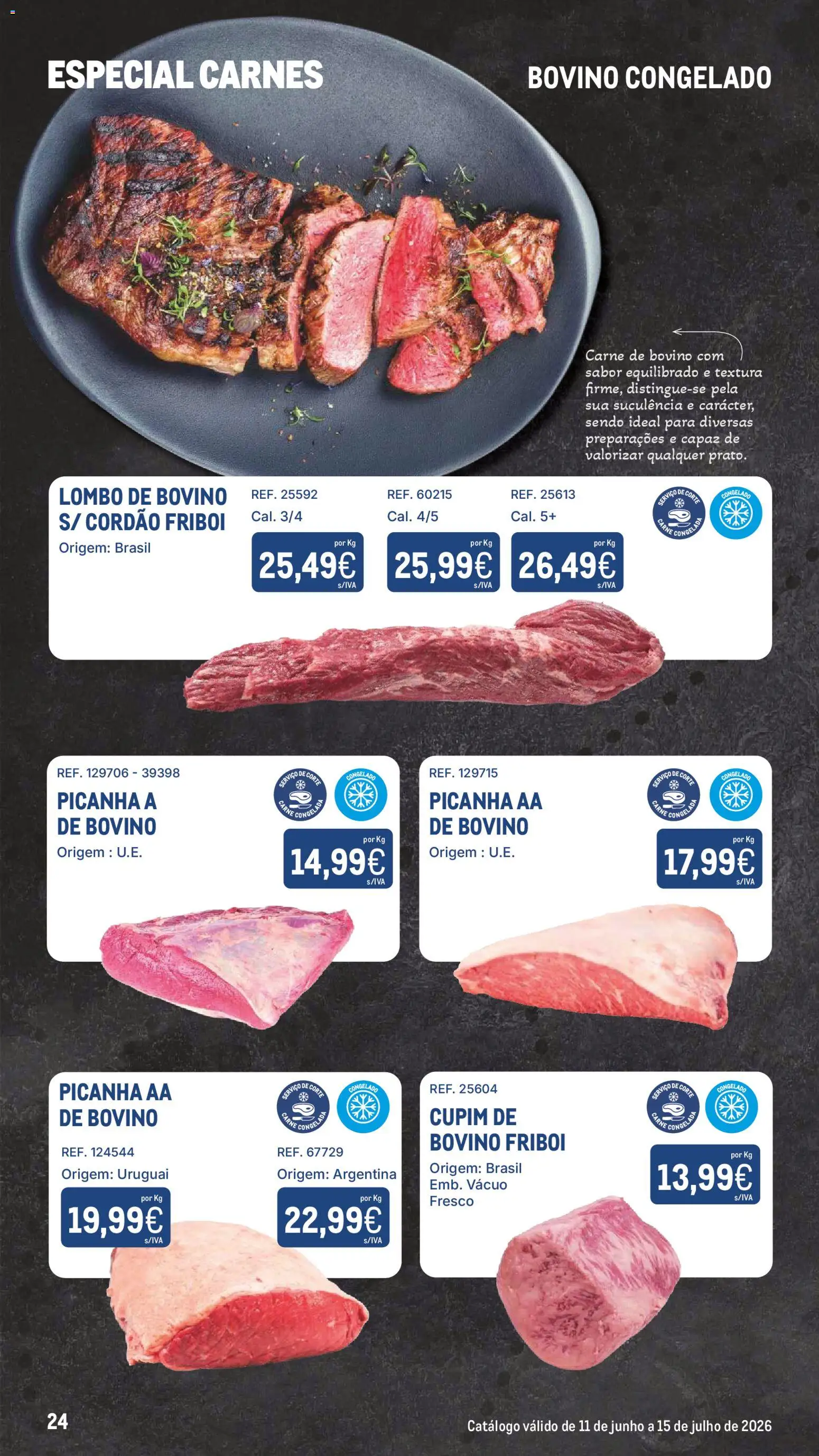 Makro Especial Carnes │ válido de 11.06.2026 | Página: 24 | Produtos: Lombo, Carne