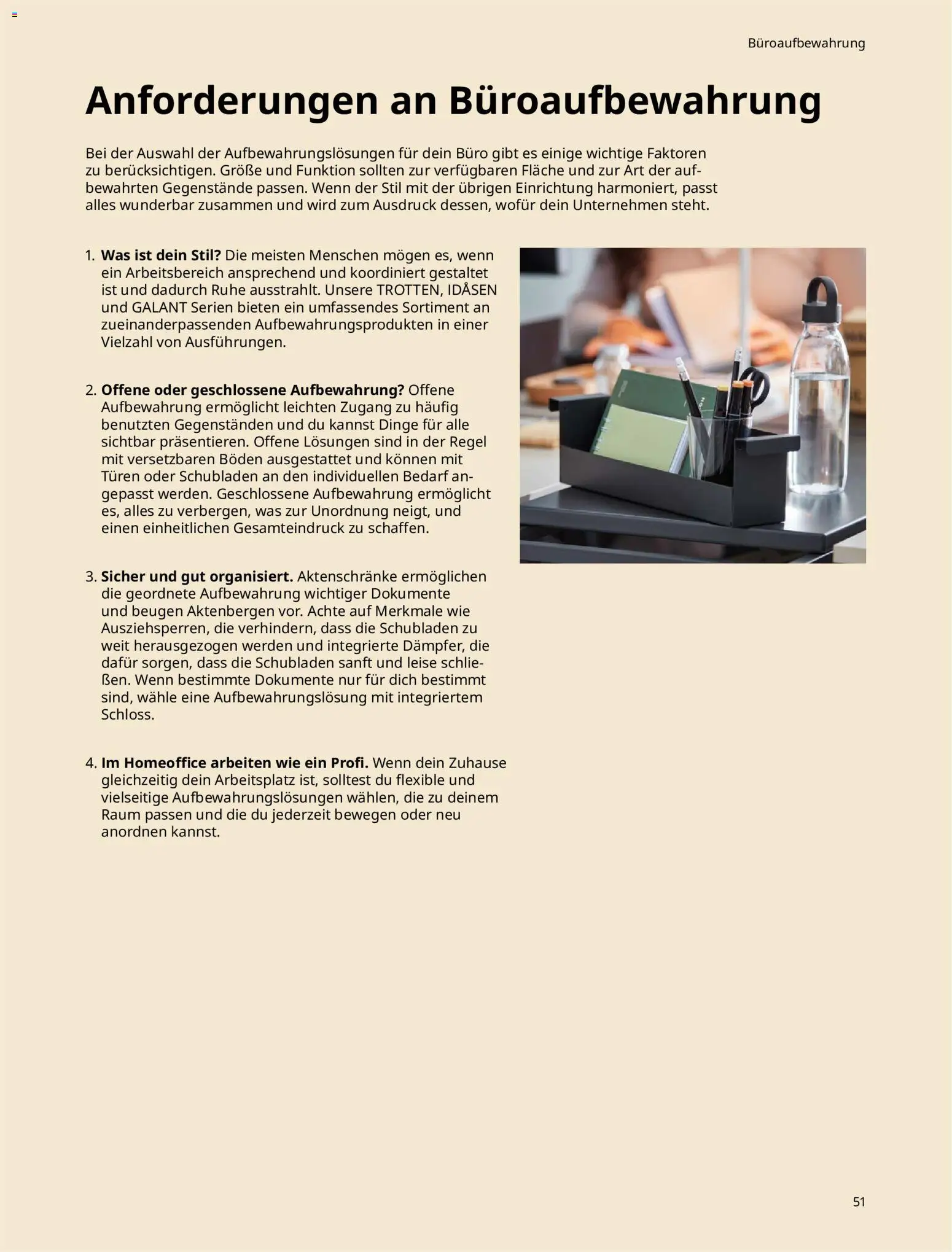 Ikea Büroeinrichtung – gültig ab 01.04.2026 | Seite: 51