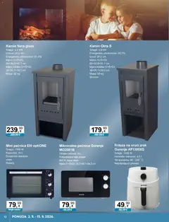 KTC Katalog tehnike i posuđa - Pregled kataloga iz trgovine KTC, vrijedi od 02.09.2026 | Stranica: 6 | Proizvodi: Vrata, Kamin, Pećnica, Mikrovalna pećnica