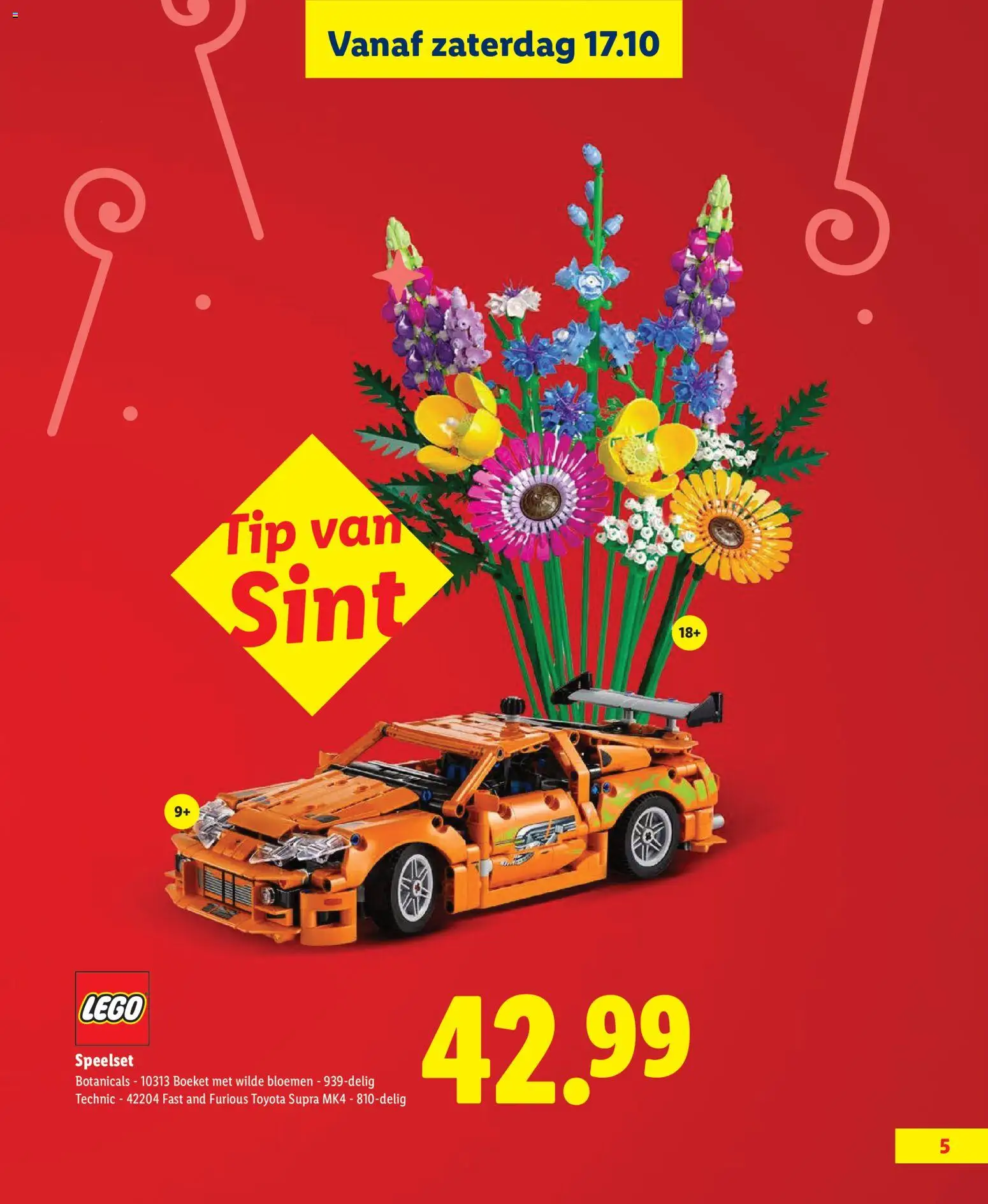 {H1} | Pagina: 5 | Producten: Bloemen, LEGO