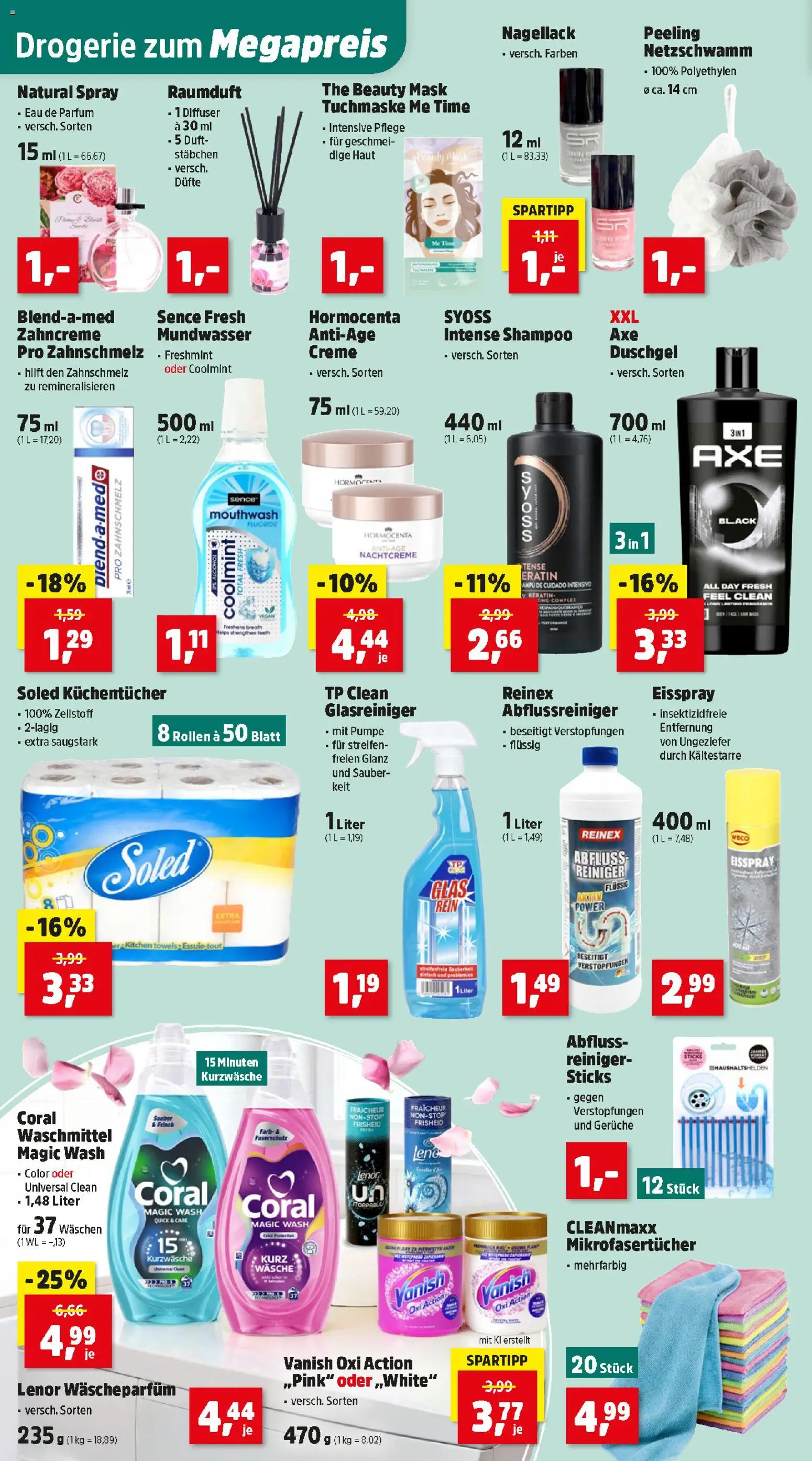 Thomas Philipps Flugblatt gültig ab 03.08.2026 | Seite: 10 | Produkte: Parfüm, Duft, Mundwasser, Waschmittel