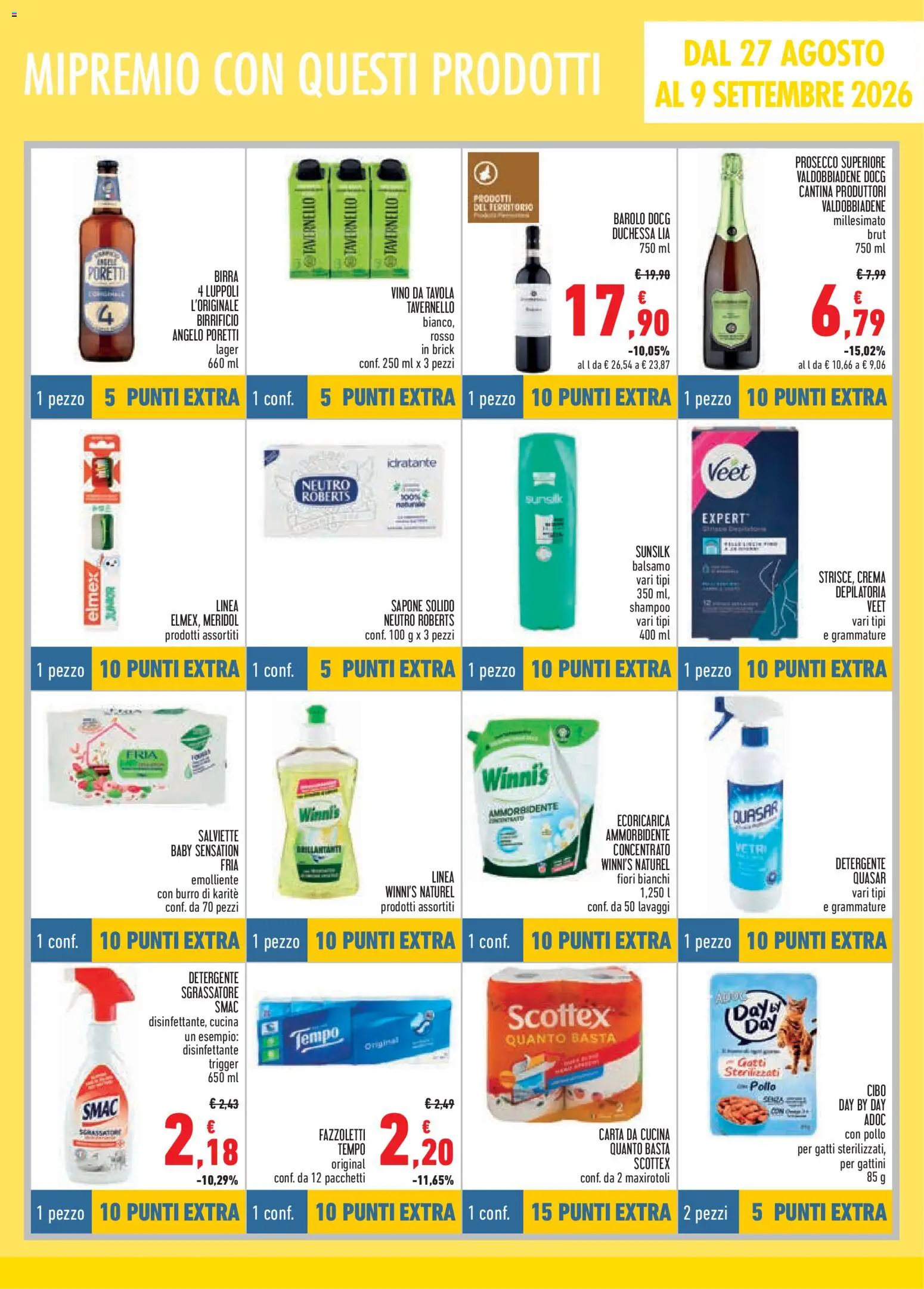 Volantino Conad del 13/08/2026 | Pagina: 11 | Prodotti: Balsamo, Sapone, Birra, Burro