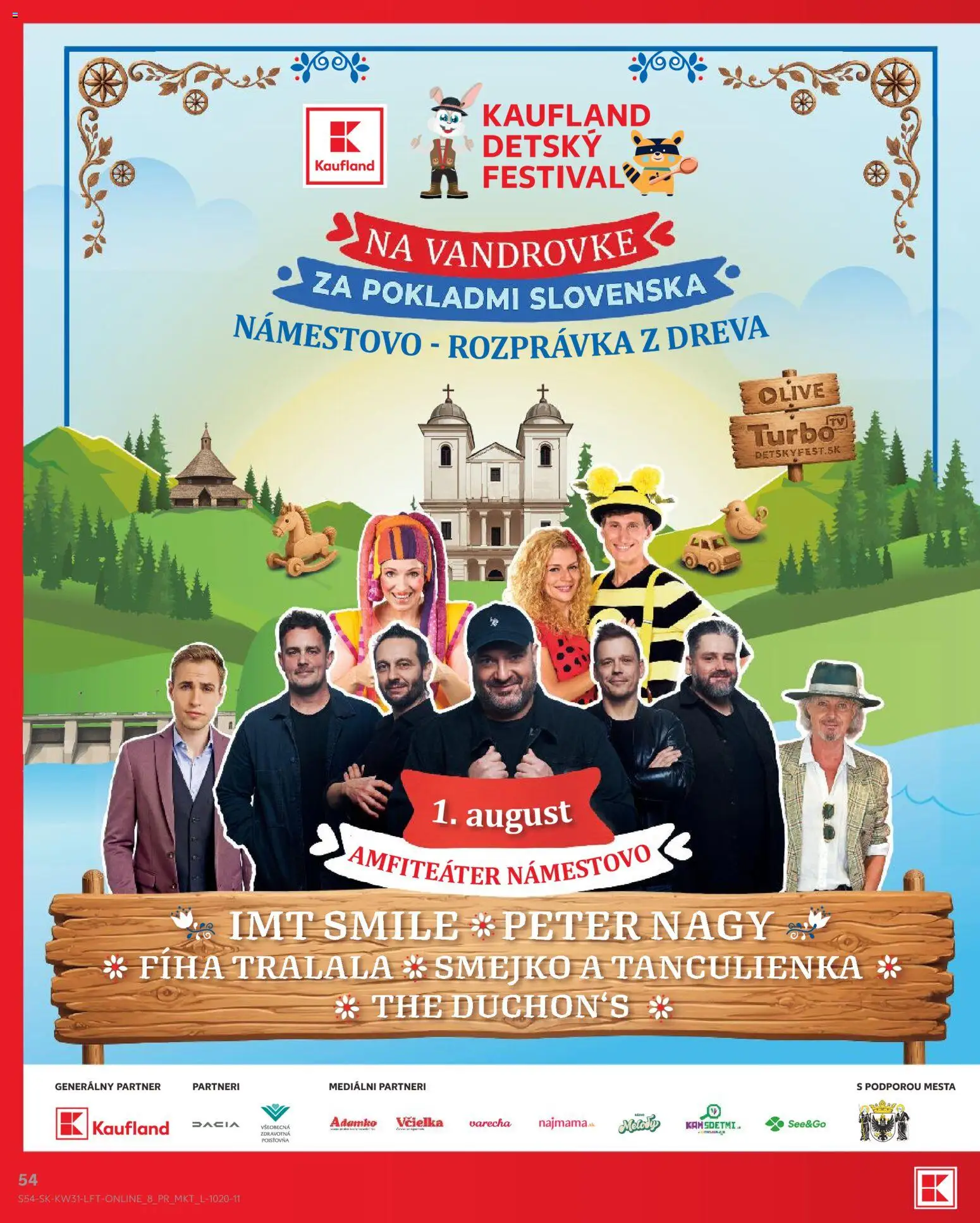Nové Kaufland akcie – leták je platný od 30.07.2026 | Strana: 54