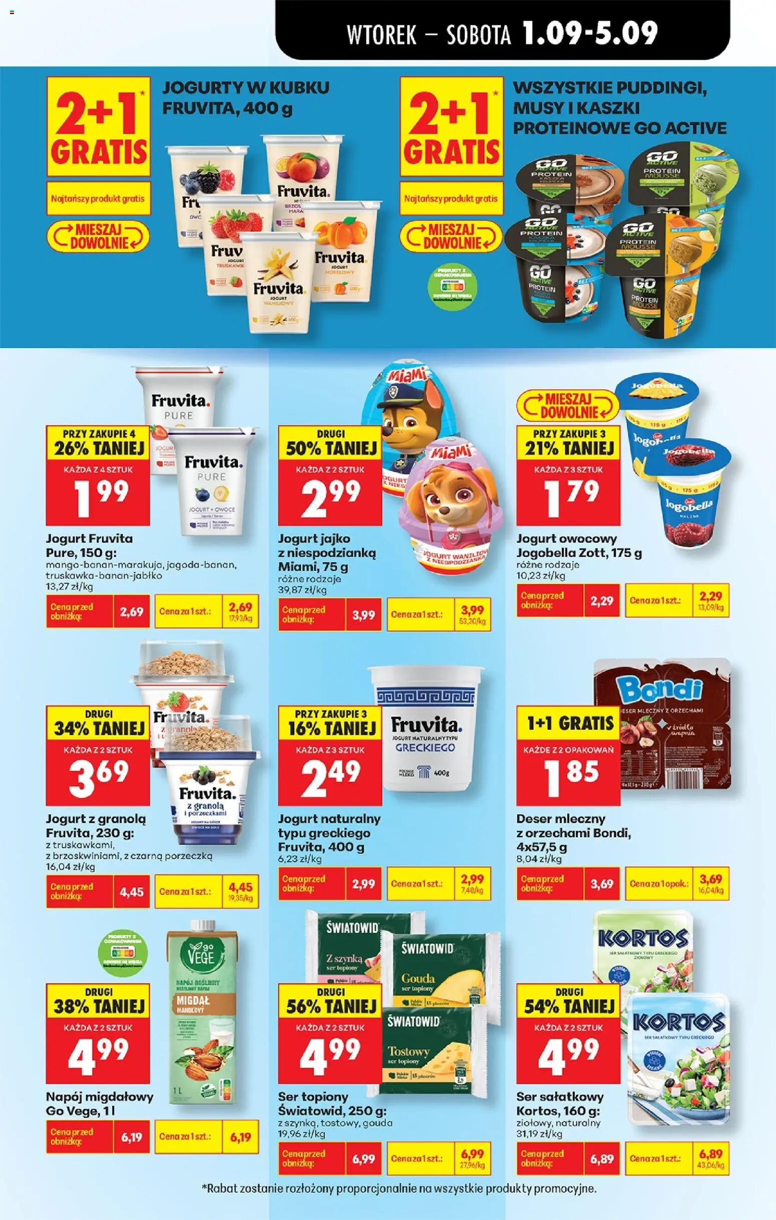 Biedronka Polsko leták od 01.09.2026 | Strana: 51 | Produkty: Granola, Jogurt, Jogurty, Jogobella