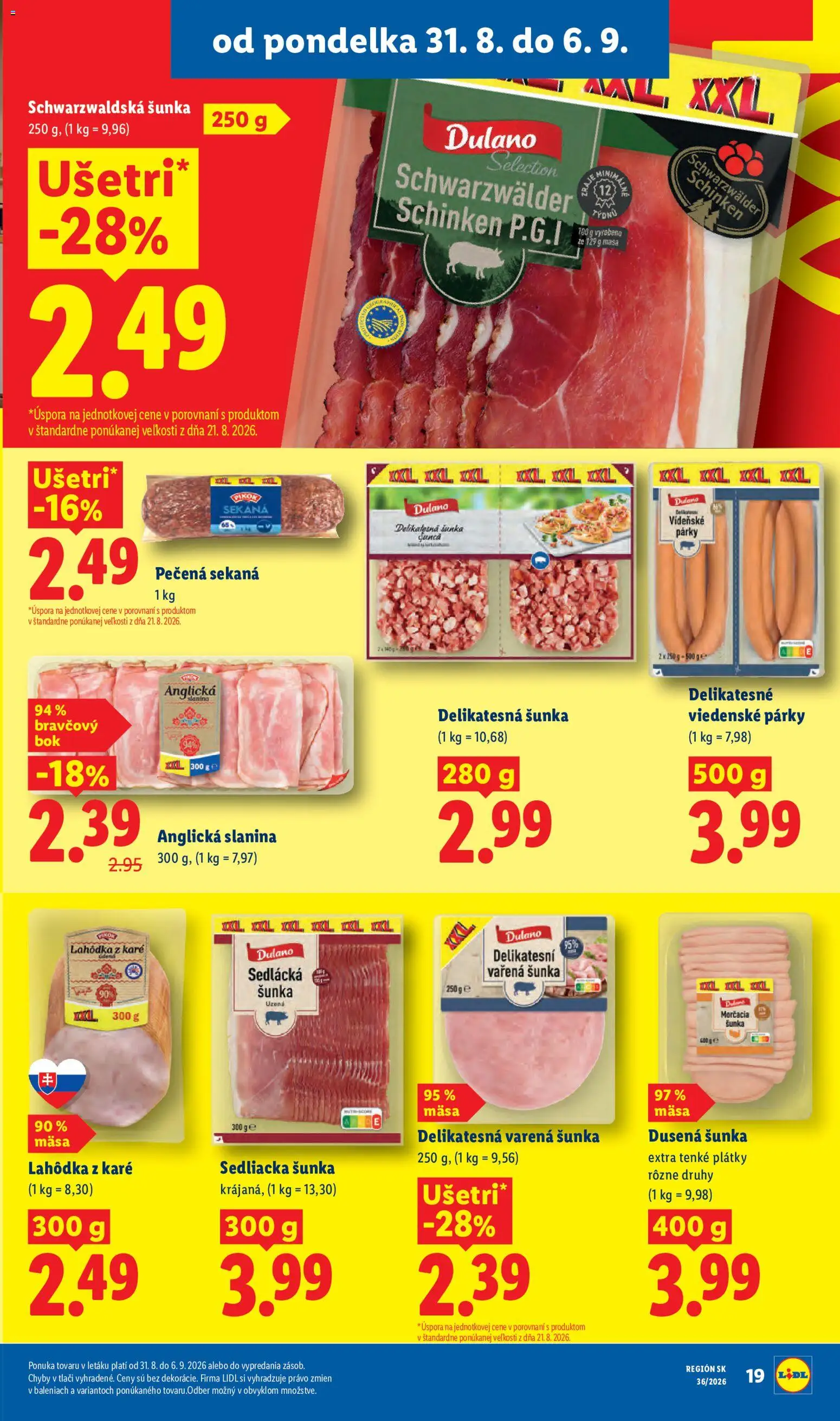 Nové Lidl akcie – leták je platný od 31.08.2026 | Strana: 27