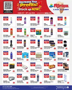 Africa Cash & Carry specials catalogue – valid from 23/07/2026 | Page: 18