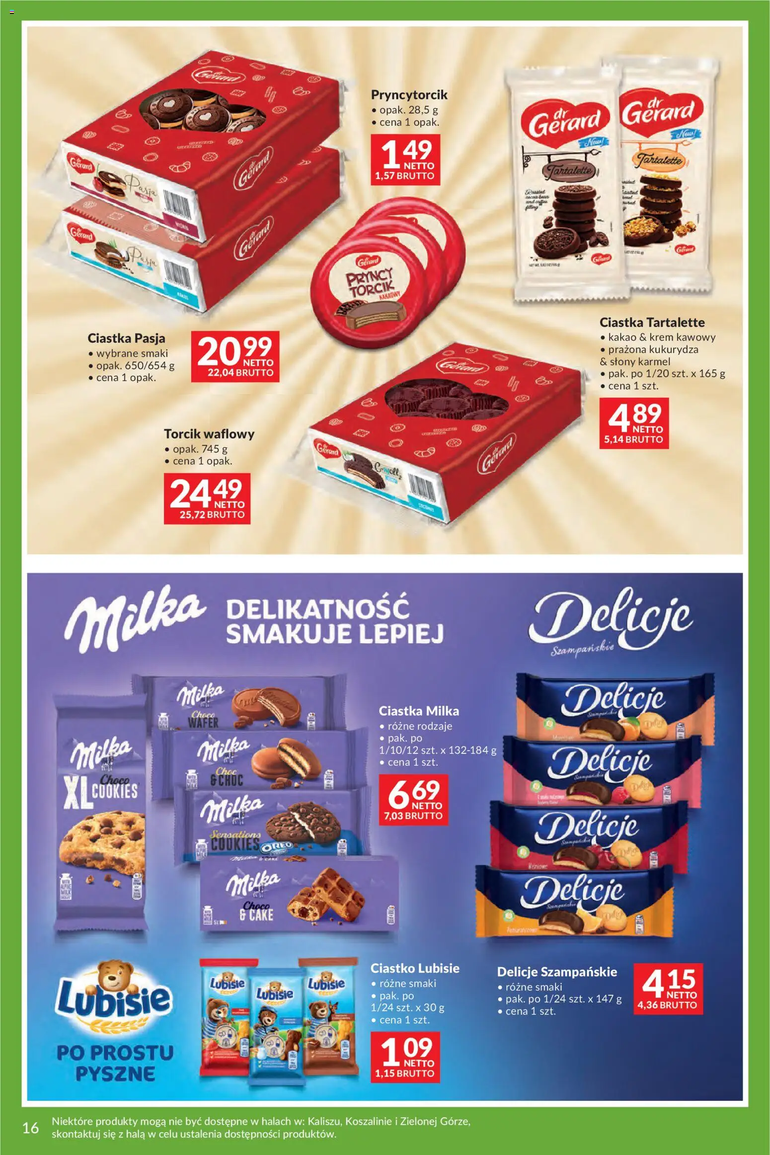 Makro gazetka - Uroczystości od 12.05.2026 | Strona: 16 | Produkty: Kukurydza, Milka, Ciastka, Krem
