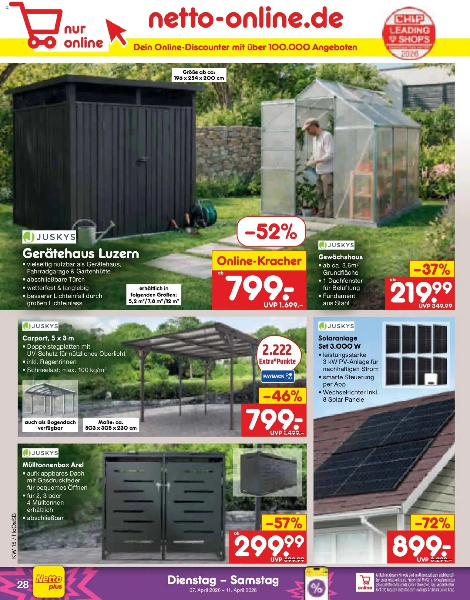 Netto Marken-Discount Prospekt Hamburg	 – gültig ab 07.04.2026 | Seite: 38