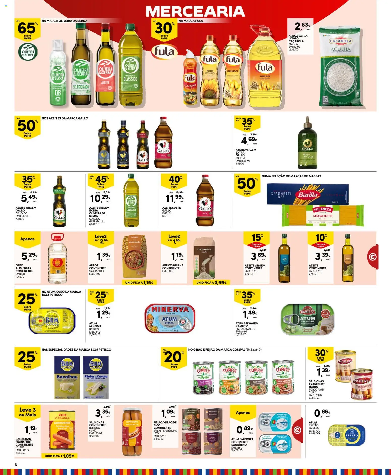 Continente Madeira │ válido de 11/08/2026 | Página: 6 | Produtos: Bacalhau, Milaneza, Mercearia, Especialidades