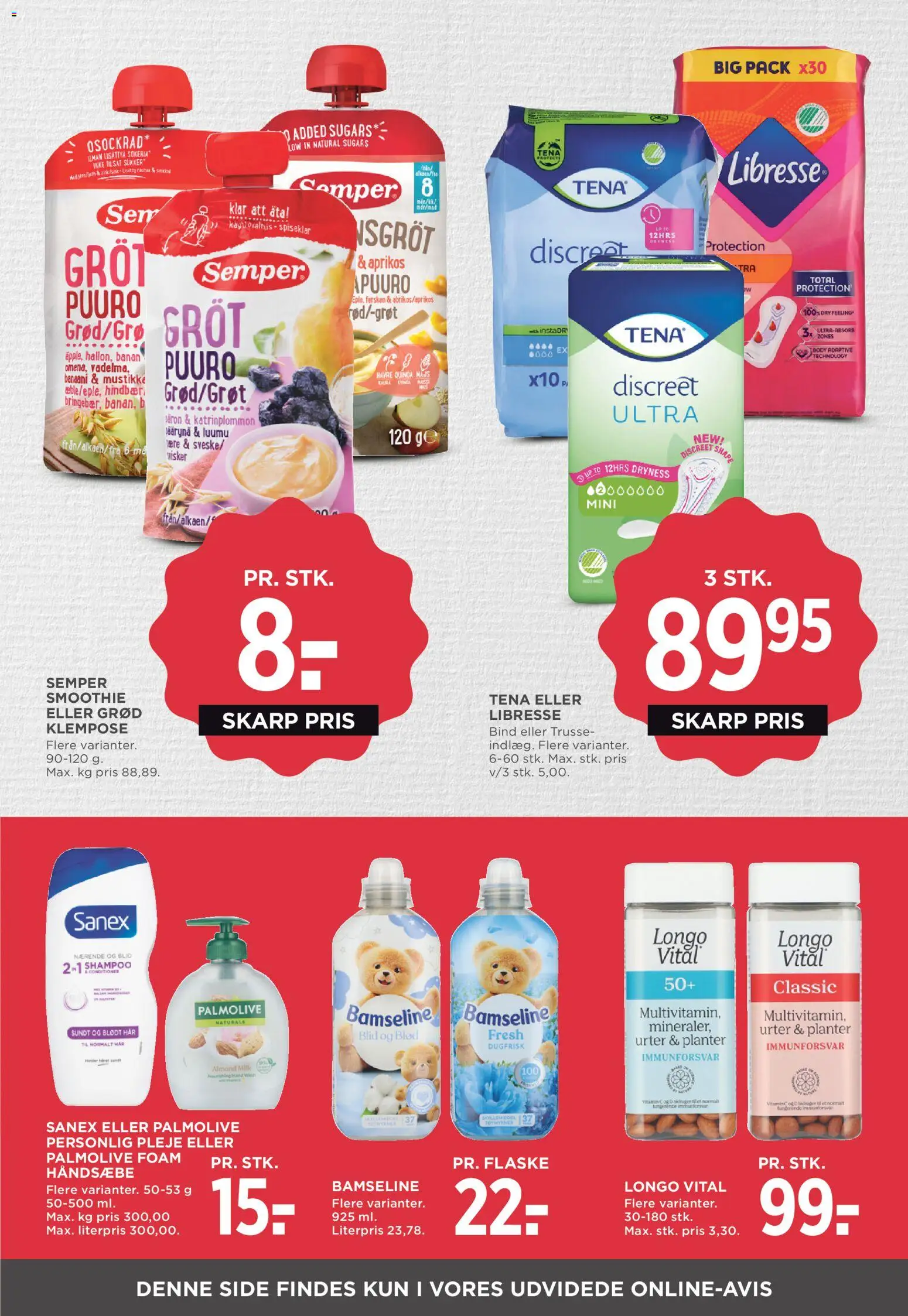 Meny tilbudsavis – gyldig fra 08.05.2026 | Side: 40 | Produkter: Shampoo, Hindbær, Smoothie, Sukker