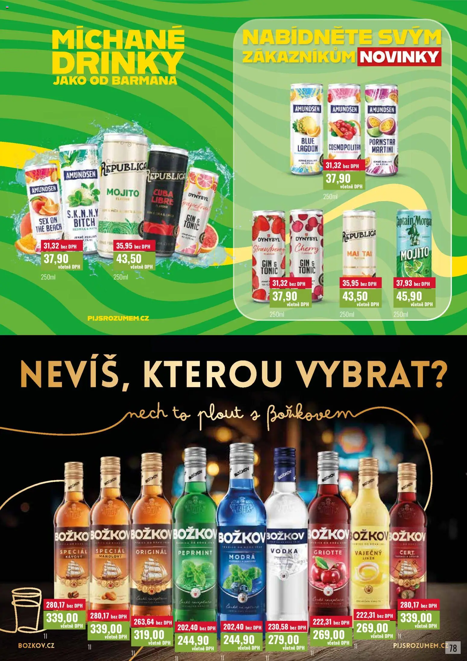 Ratio leták od 01.07.2026 | Strana: 79 | Produkty: Gin, Vodka, Tonic, Republica