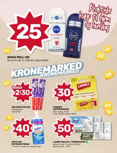 Forhåndsvisning av Coop Marked kundeavis gyldig fra 26/10/2026 | Side: 5 | Produkter: Antiperspirant, Leppepomade, Vask, 1