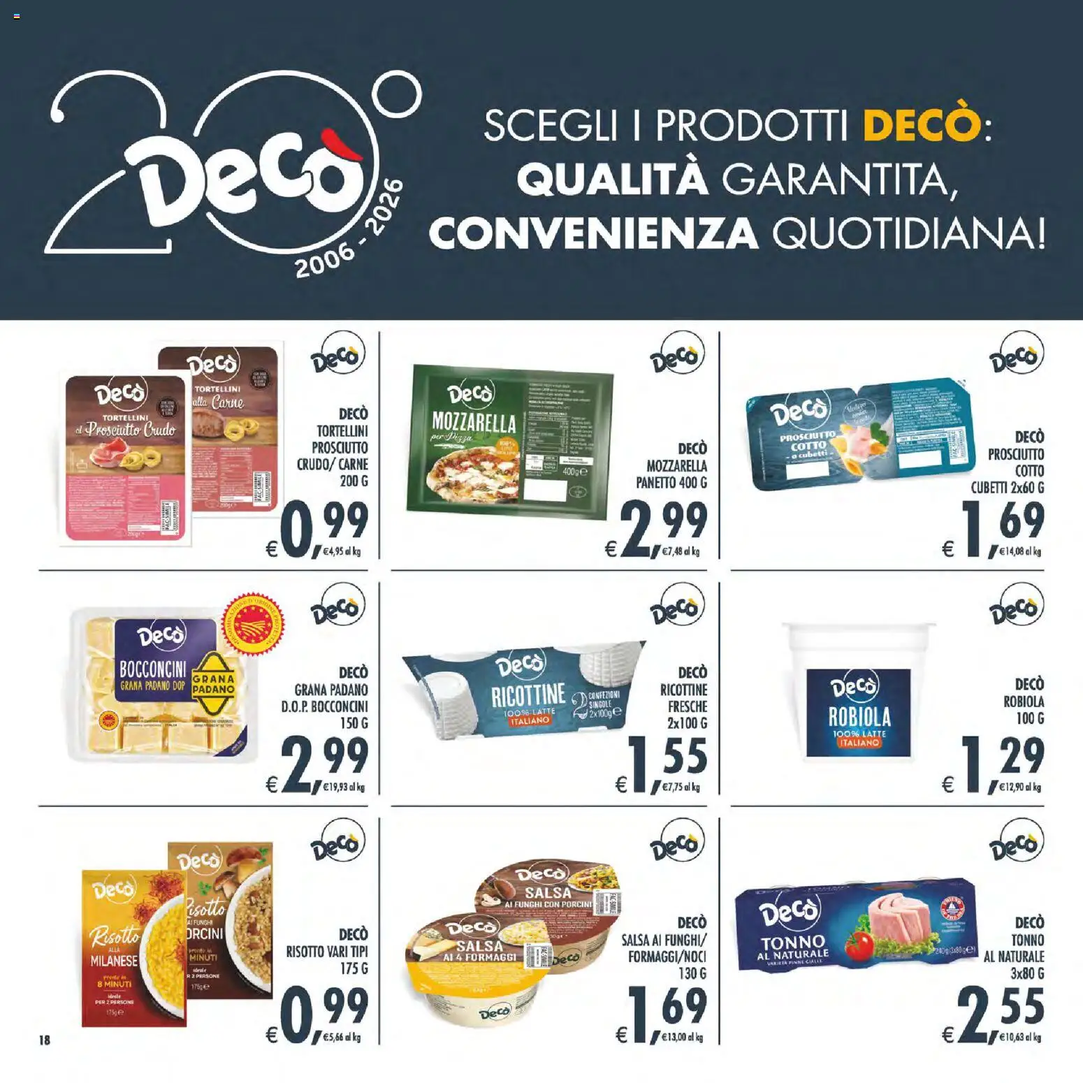Volantino Decò del 10/07/2026 | Pagina: 18