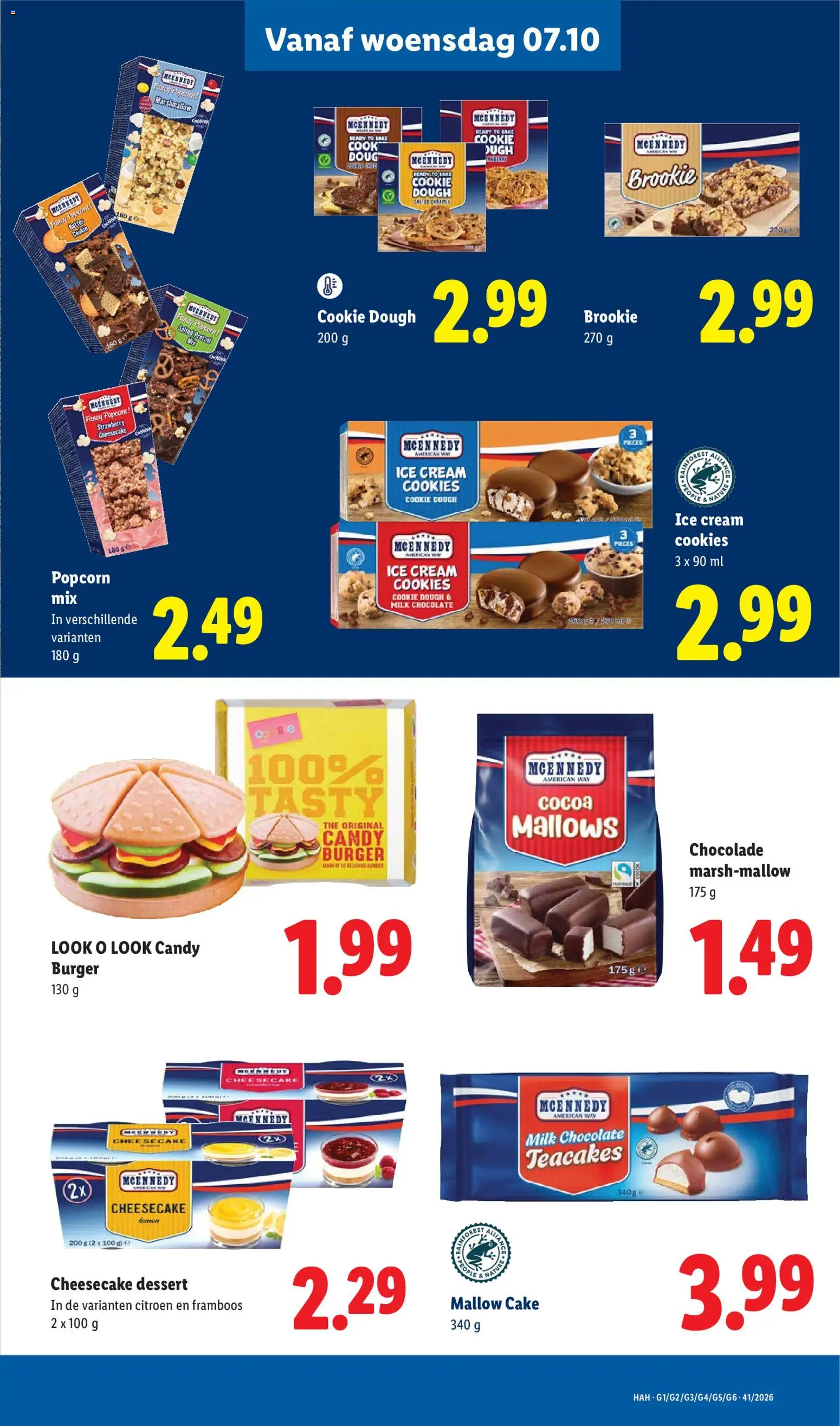 {H1} | Pagina: 19 | Producten: Citroen, Pretzel, Cake, Popcorn