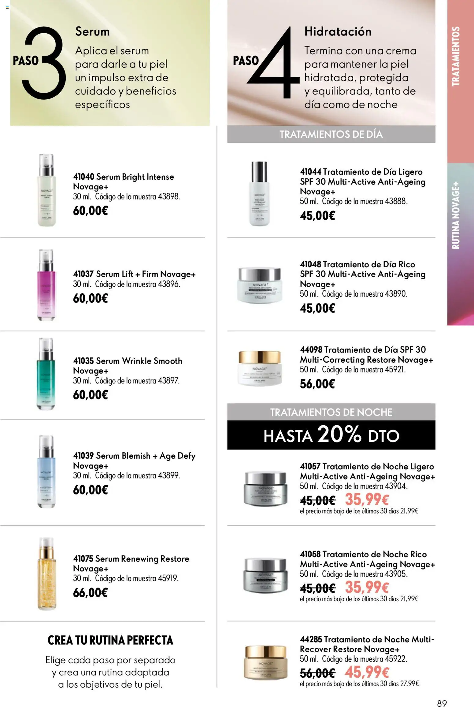 Oriflame - Catálogo Campaña 11 │ válido desde el 05/08/2026 | Página: 89 | Productos: Sérum, Crema