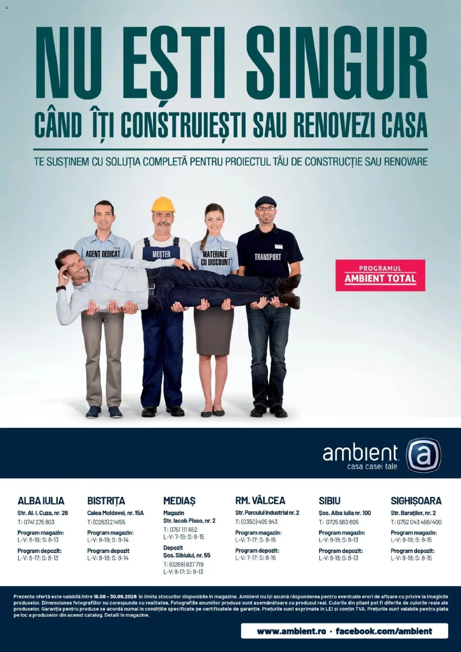 Noul catalog Ambient – valabil de la 18.08.2026 | Pagină: 15 | Produse: Alba