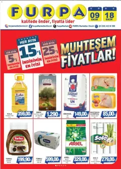 09 Ekim 2026 tarihinden itibaren geçerli olan Furpa kataloğu önizlemesi