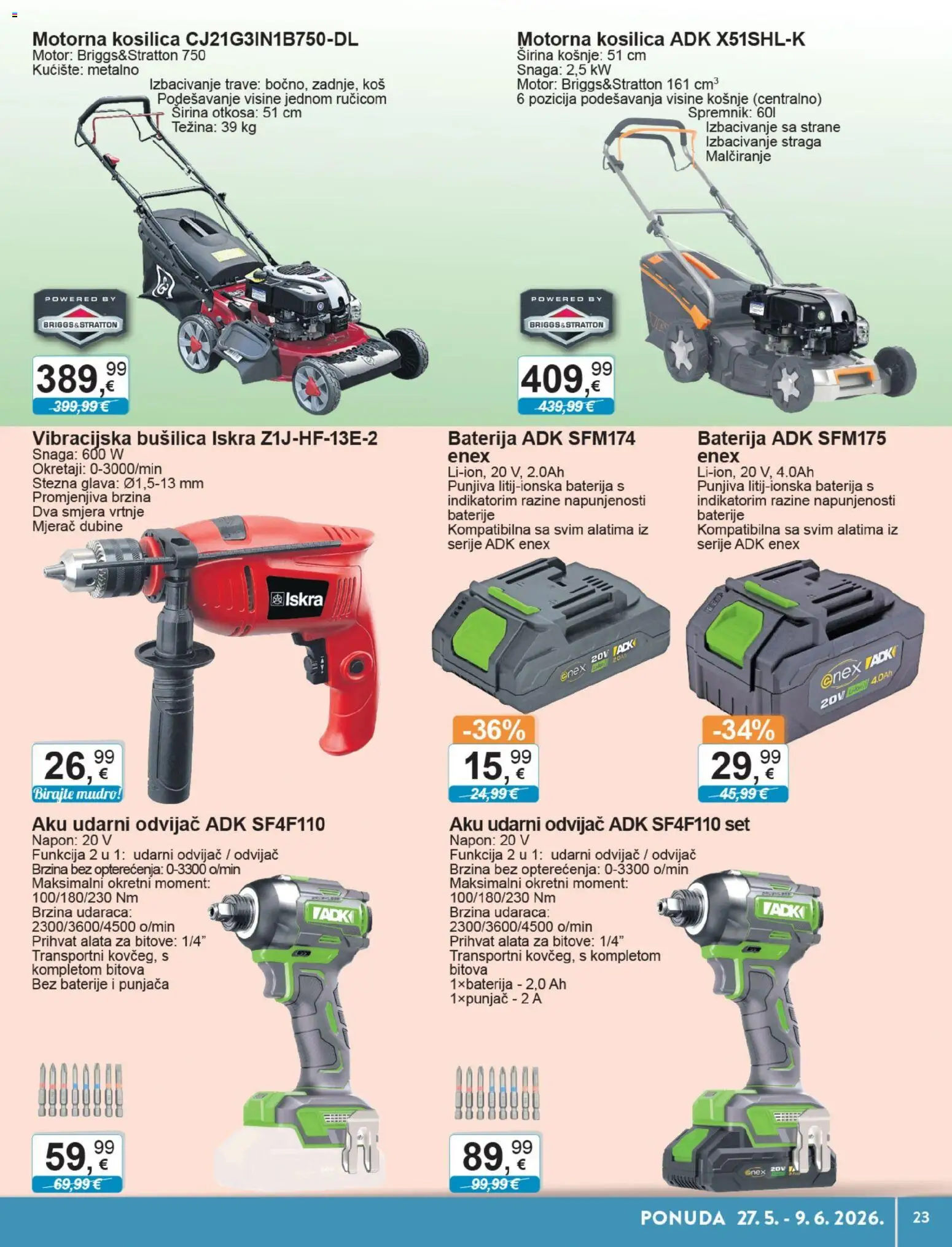KTC katalog | vrijedi od 27.05.2026 | Stranica: 23