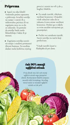 Lidl - Biraj biljno, jedi fino - Pregled kataloga iz trgovine Lidl, vrijedi od 25.10.2024 | Stranica: 44 | Proizvodi: Tzatziki, Umak, Tortilje