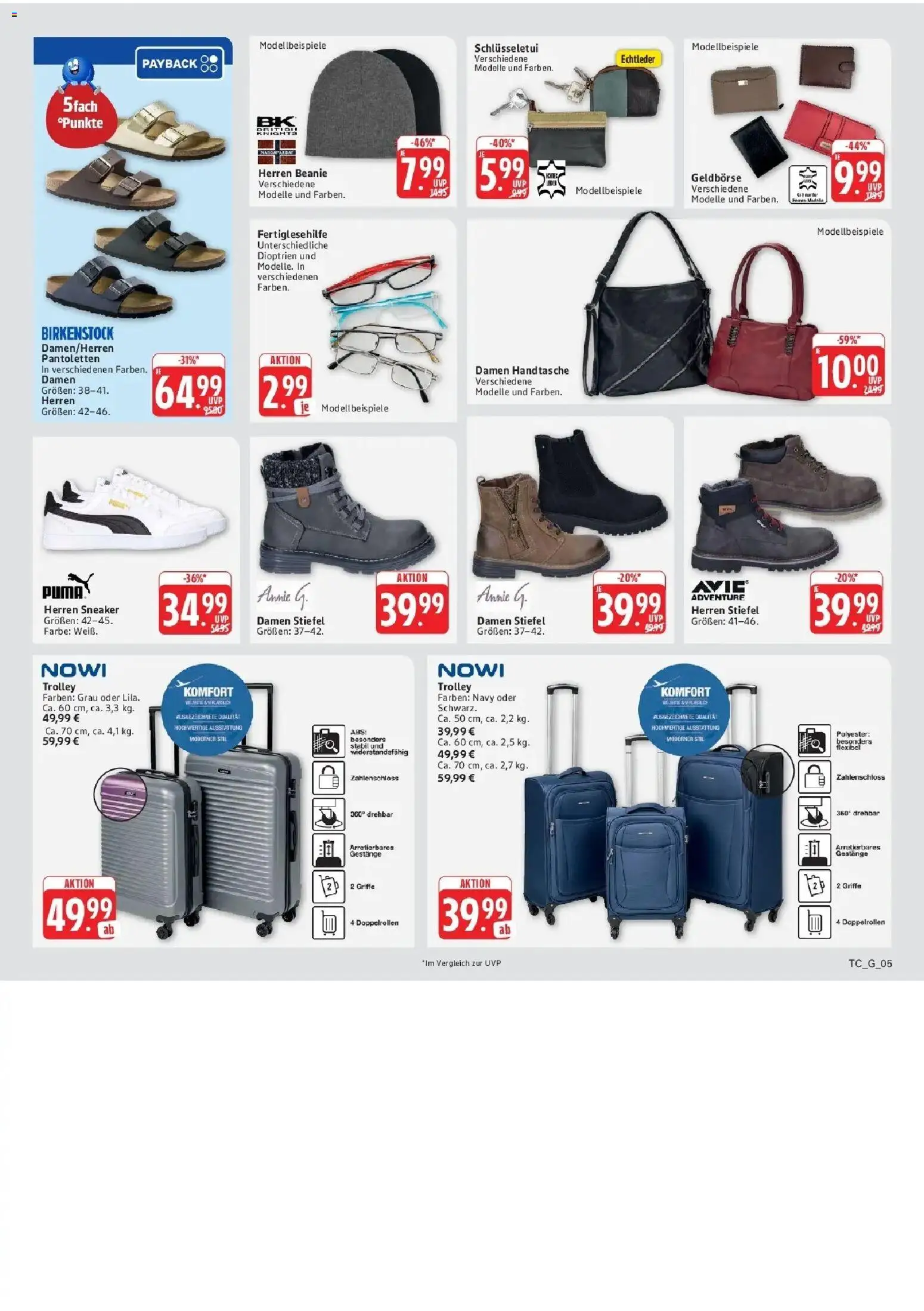 E center Prospekt Mainz-Weisenau (ab 26.10.2026) zum Blättern | Seite: 74 | Produkte: Stiefel, Handtasche