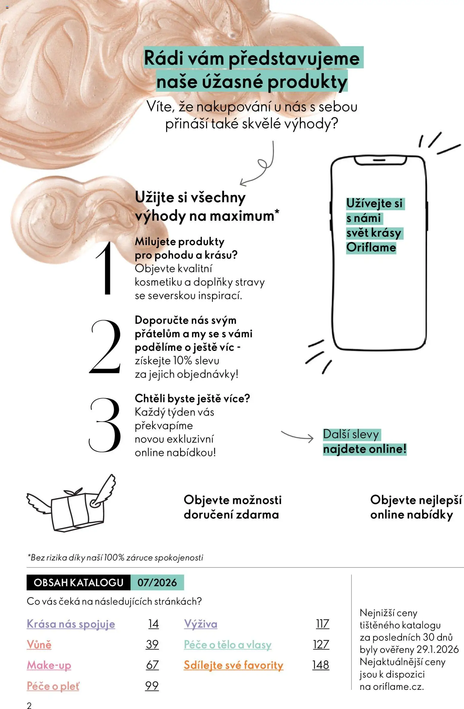 Oriflame katalog č. 07/2026 od 06.05.2026 | Strana: 2 | Produkty: Makeup