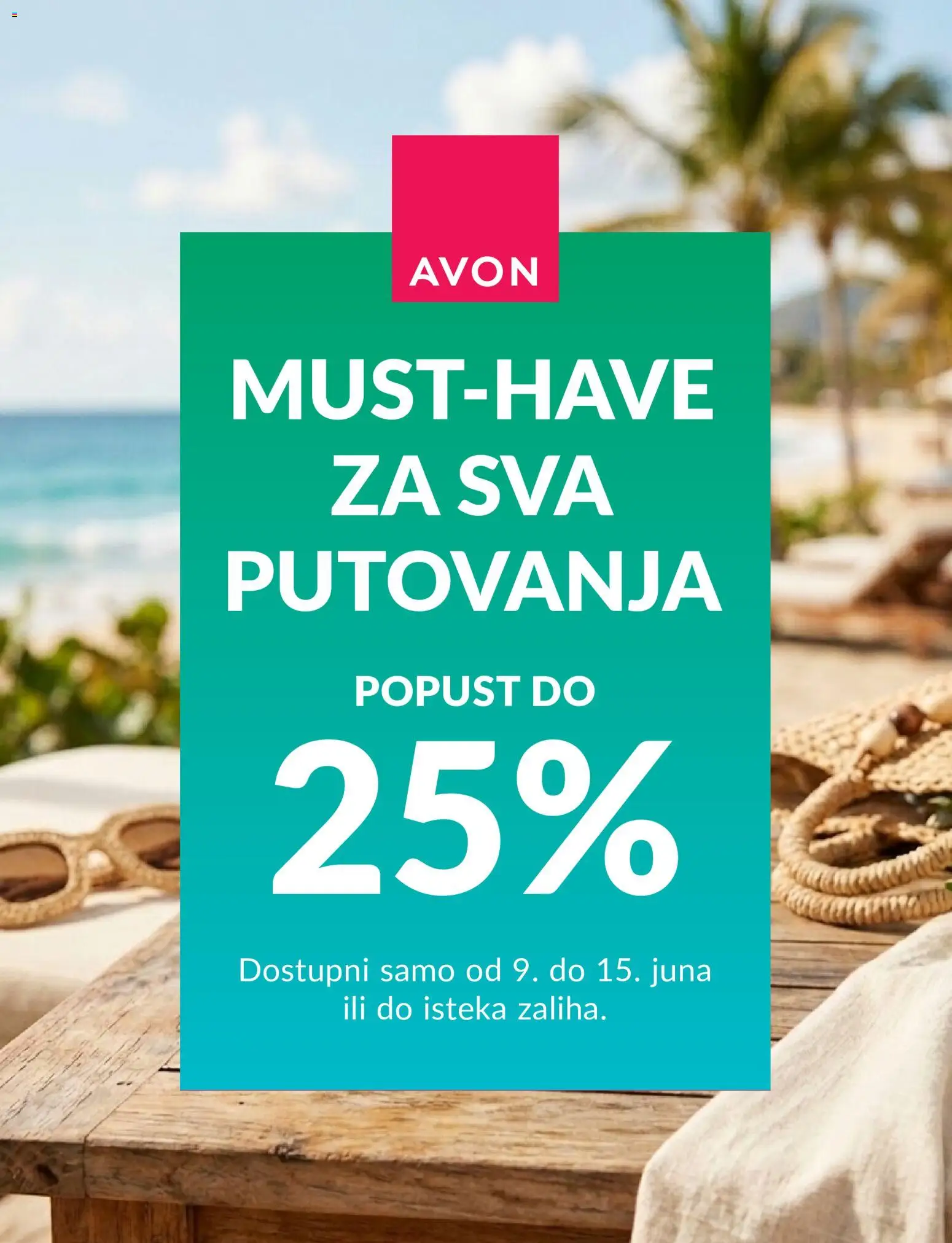 AVON katalog - važi od 09.06.2026 | Strana: 1