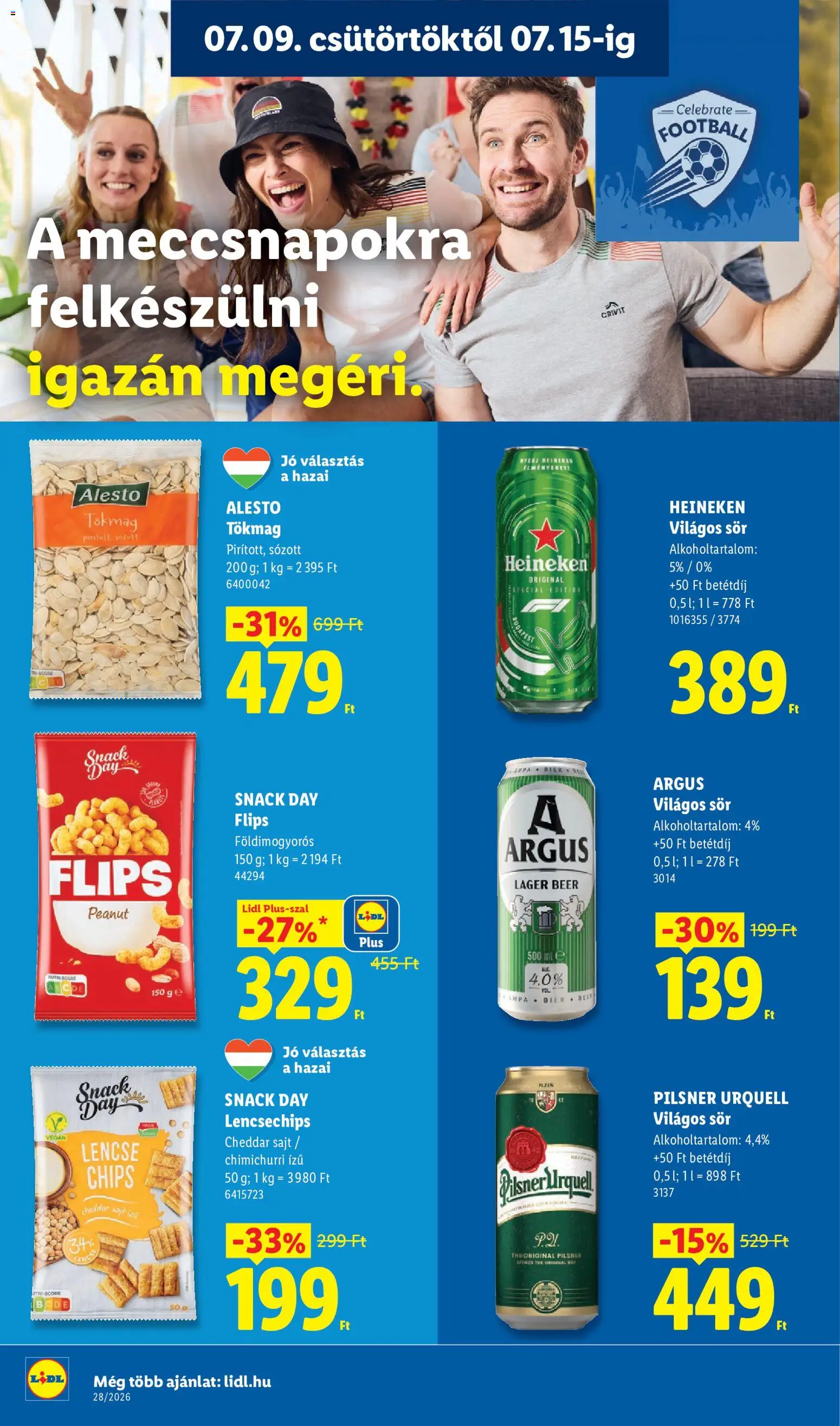 Lidl akciós ujság - amely érvényes a következő dátumtól: 2026.07.09. | Oldal: 24