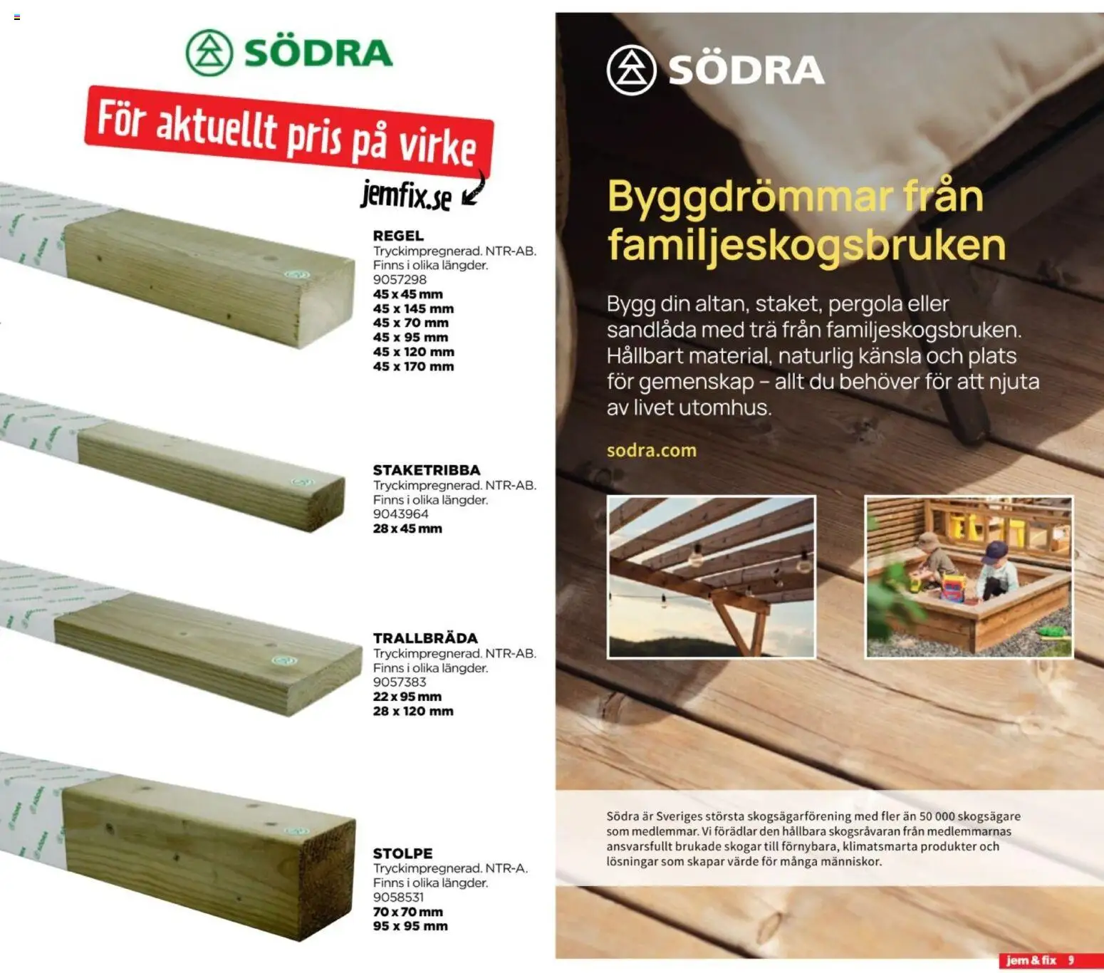 Jem & Fix reklamblad aktuell från 06/09/2026 | Sida: 9