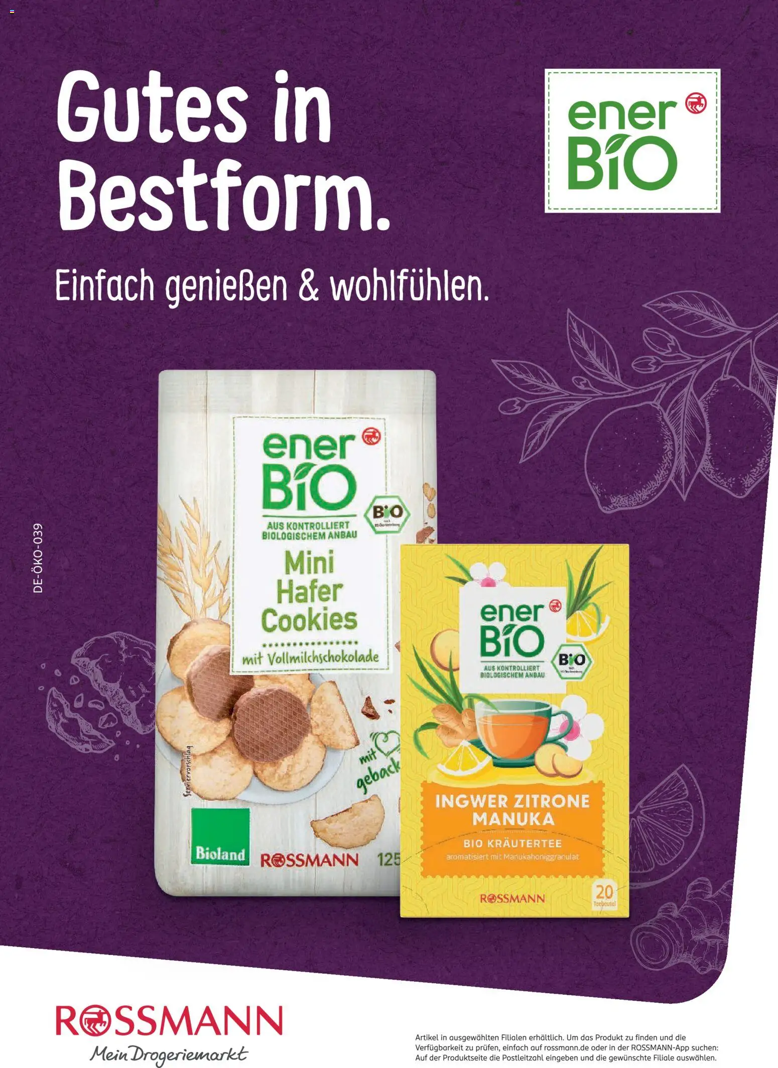 Rossmann Centaur – gültig ab 01.10.2026 | Seite: 107 | Produkte: Kräutertee, Zitrone