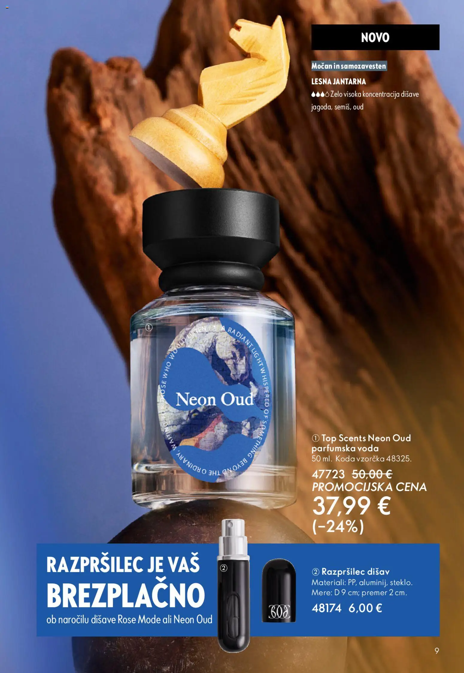Novi Oriflame katalog ponudbe – veljaven od 22.04.2026 | Stran: 9 | Izdelki: Voda, Parfumska voda