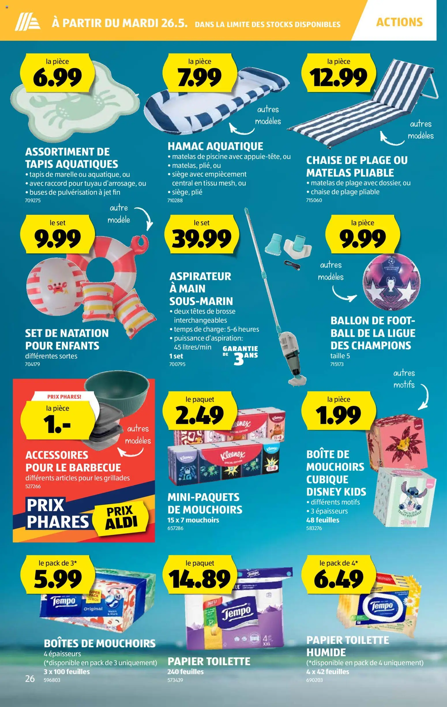 Aldi aktionen FR – gültig ab 21.05.2026 | Seite: 26 | Produkte: Toilette