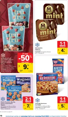 Carrefour folder week 27 - Voorbeeld van een folder van Carrefour, geldig van 01/07/2026 | Pagina: 16 | Producten: Tas, Aardbeien, Frambozen, Chocolade