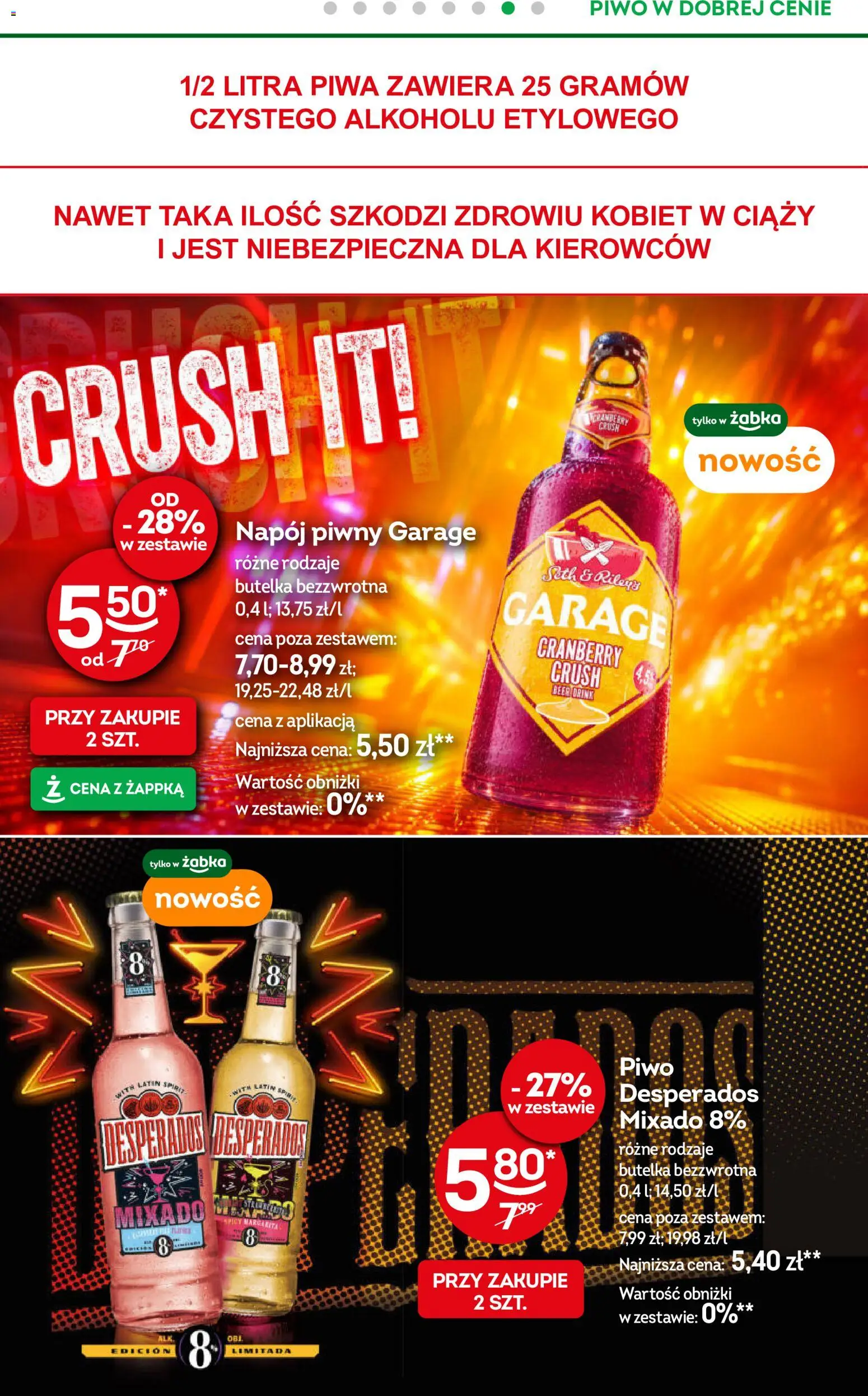 Żabka gazetka od 07.10.2026 | Strona: 46 | Produkty: Piwo, Desperados