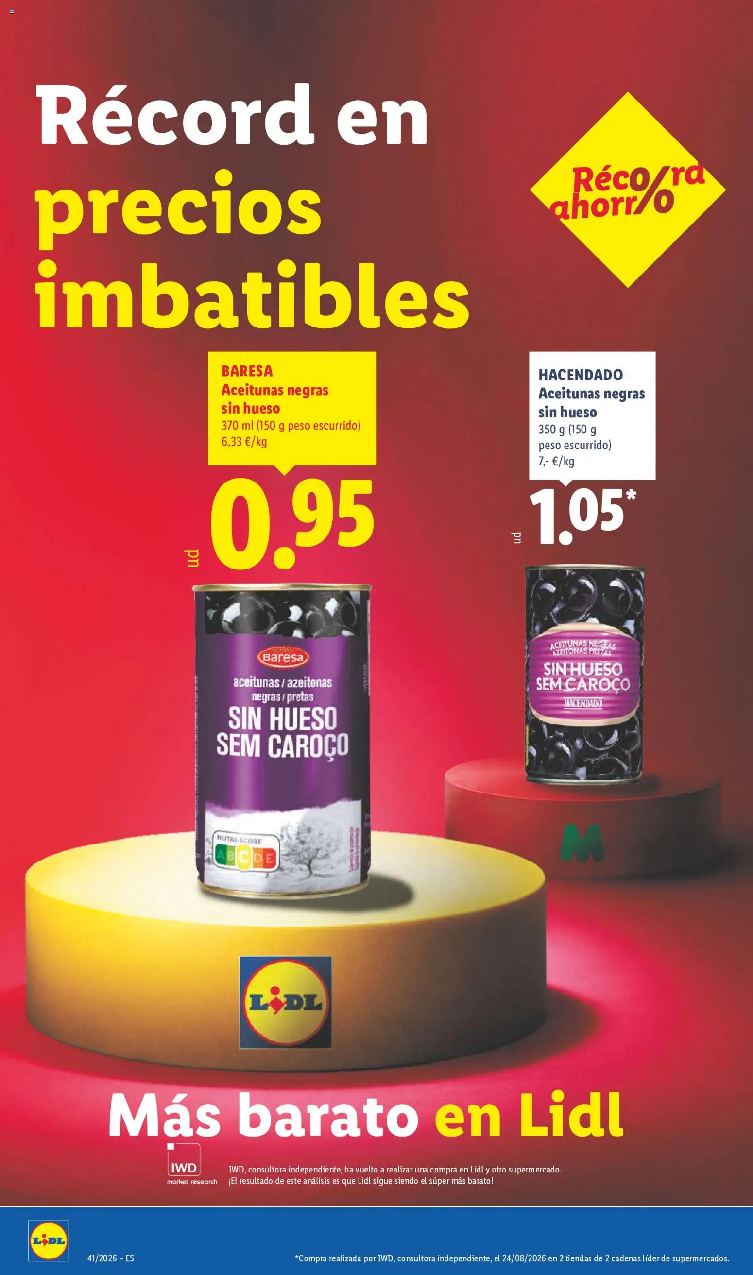 Lidl folleto │ válido desde el 05/10/2026 | Página: 18 | Productos: Aceitunas, Peso