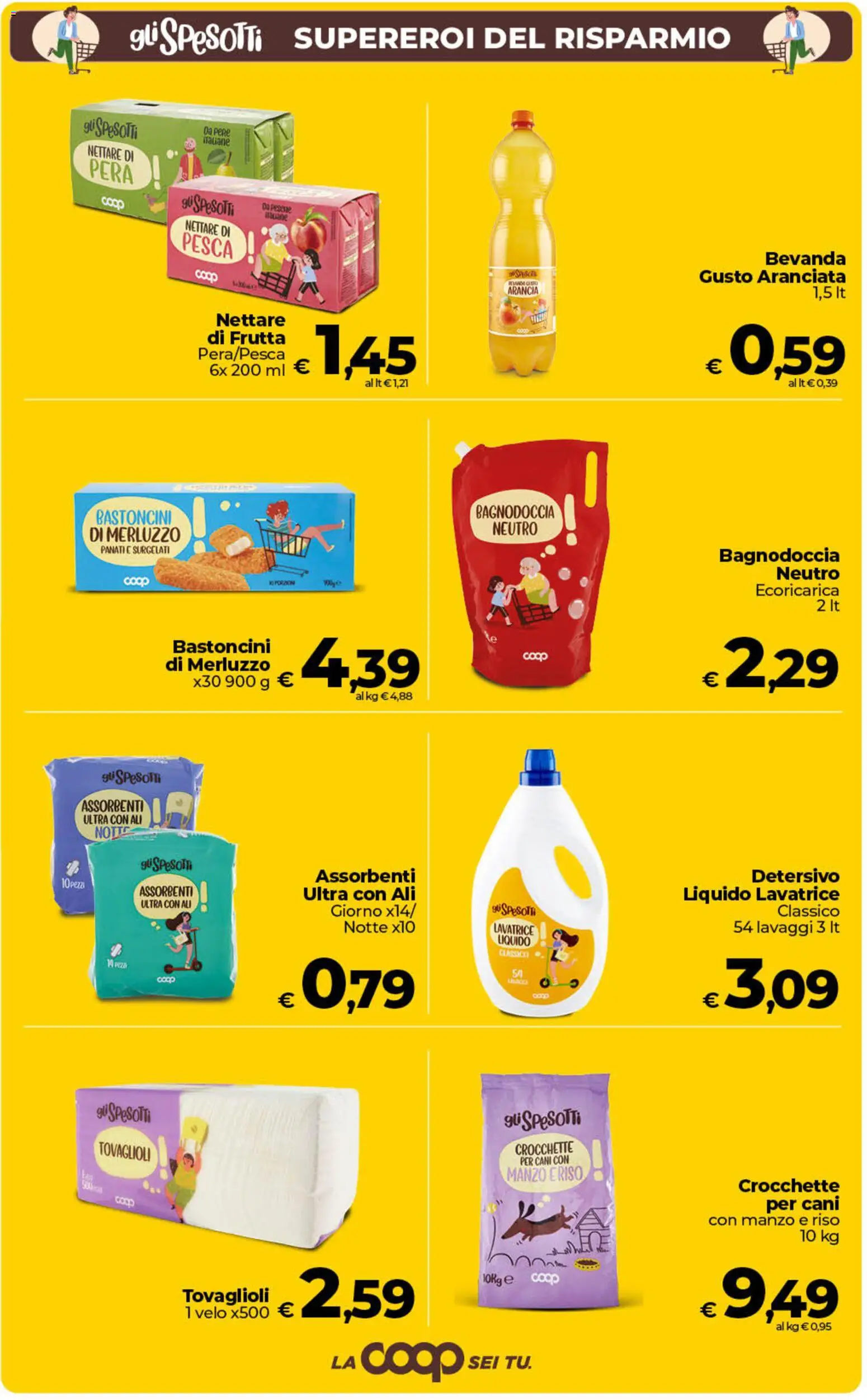 Volantino Ipercoop del 18.06.2026 | Pagina: 15 | Prodotti: Manzo, Lavatrice, Pera, Arancia