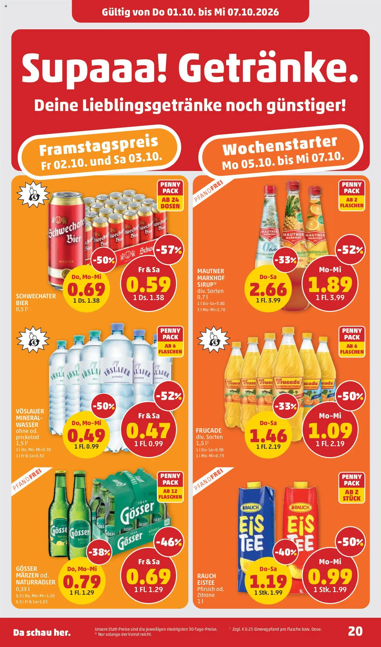 Penny Markt - Flugblatt gültig ab 01.10.2026 | Seite: 20