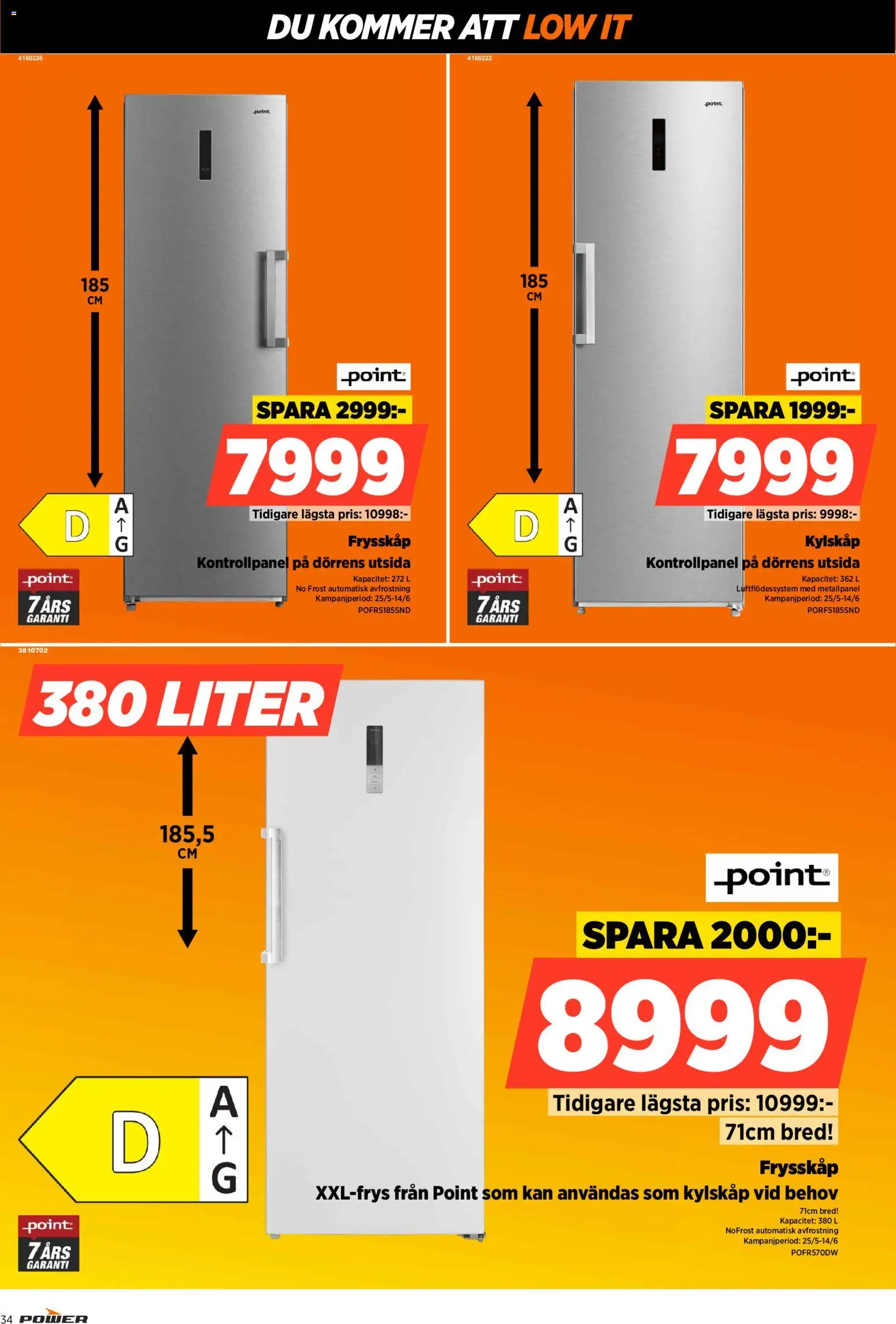 Power reklamblad aktuell från 25.05.2026 | Sida: 34