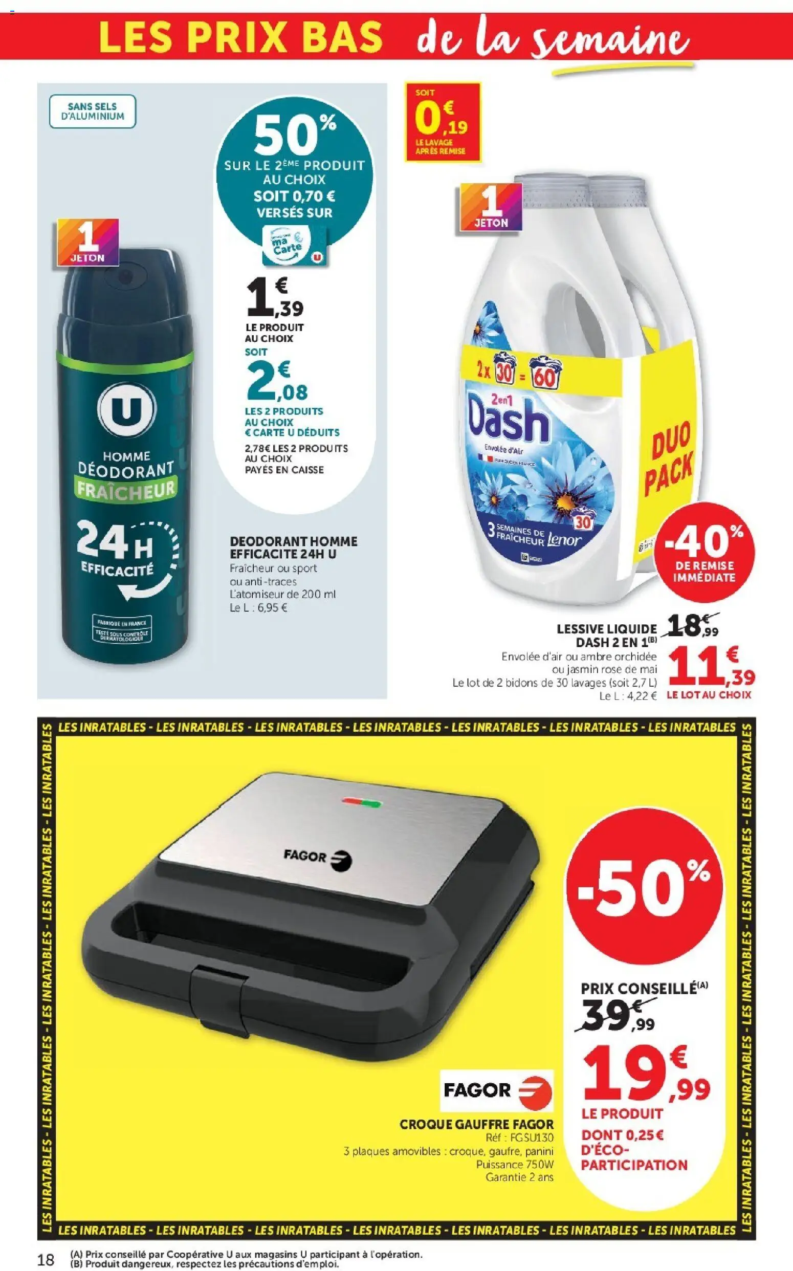{H1} | Page: 18 | Produits: Lenor, Déodorant homme, Lessive Liquide, Orchidée