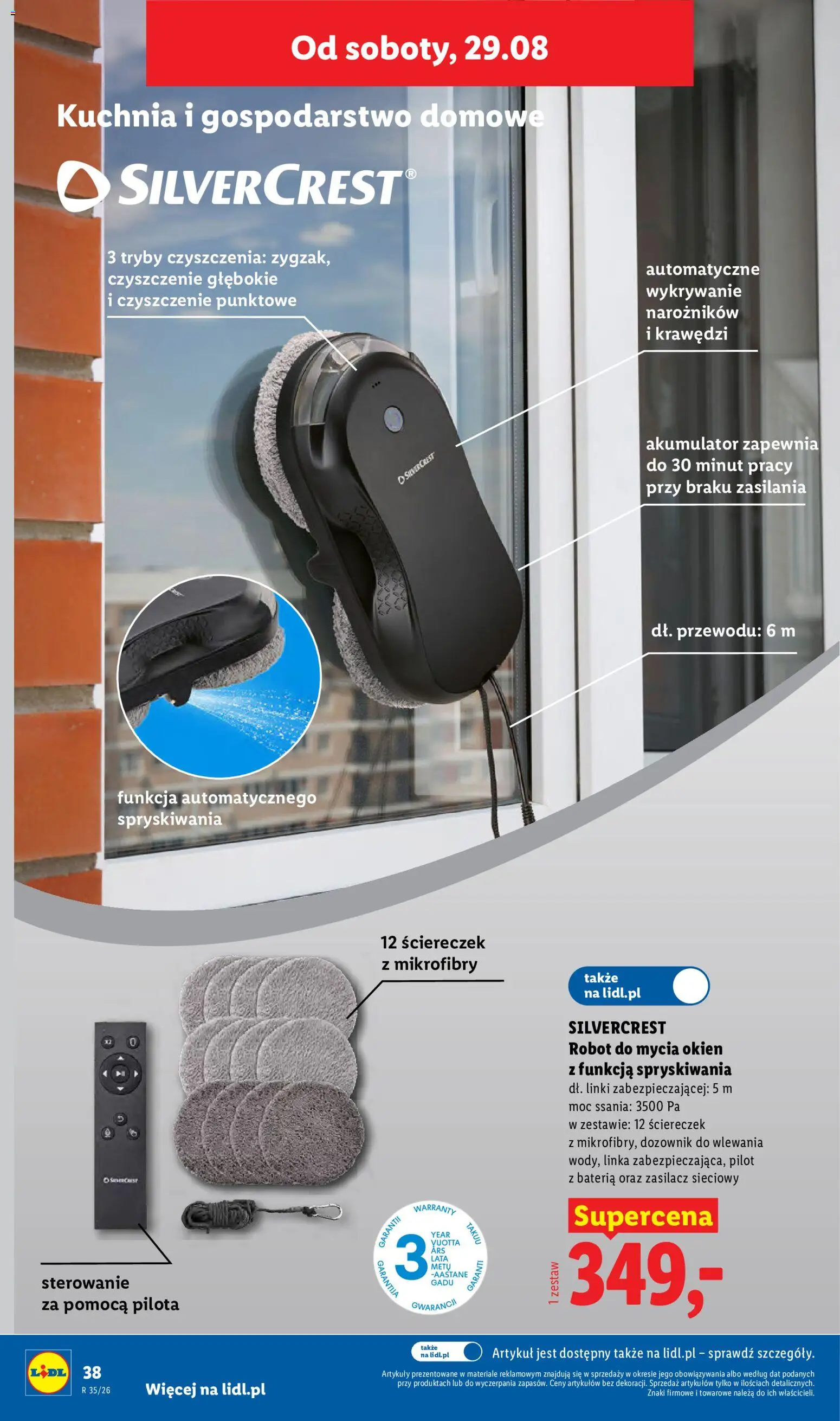 Lidl Polsko katalog od 24.08.2026 | Strana: 44 | Produkty: Robot