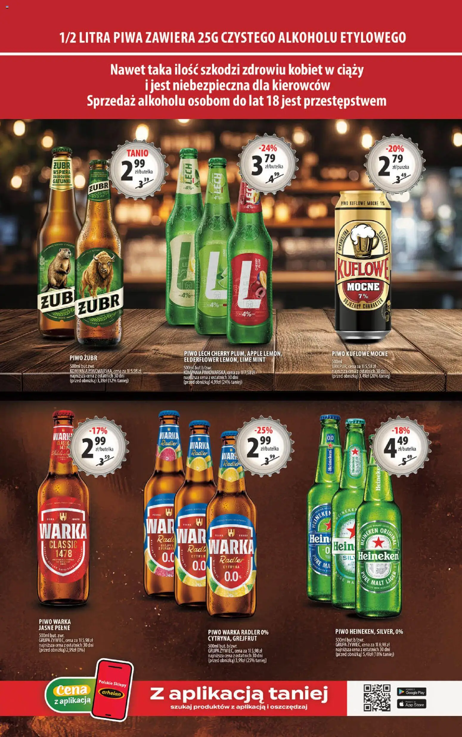 Arhelan gazetka od 03.07.2026 | Strona: 15 | Produkty: Cytryna, Piwo Warka, Piwo, Heineken
