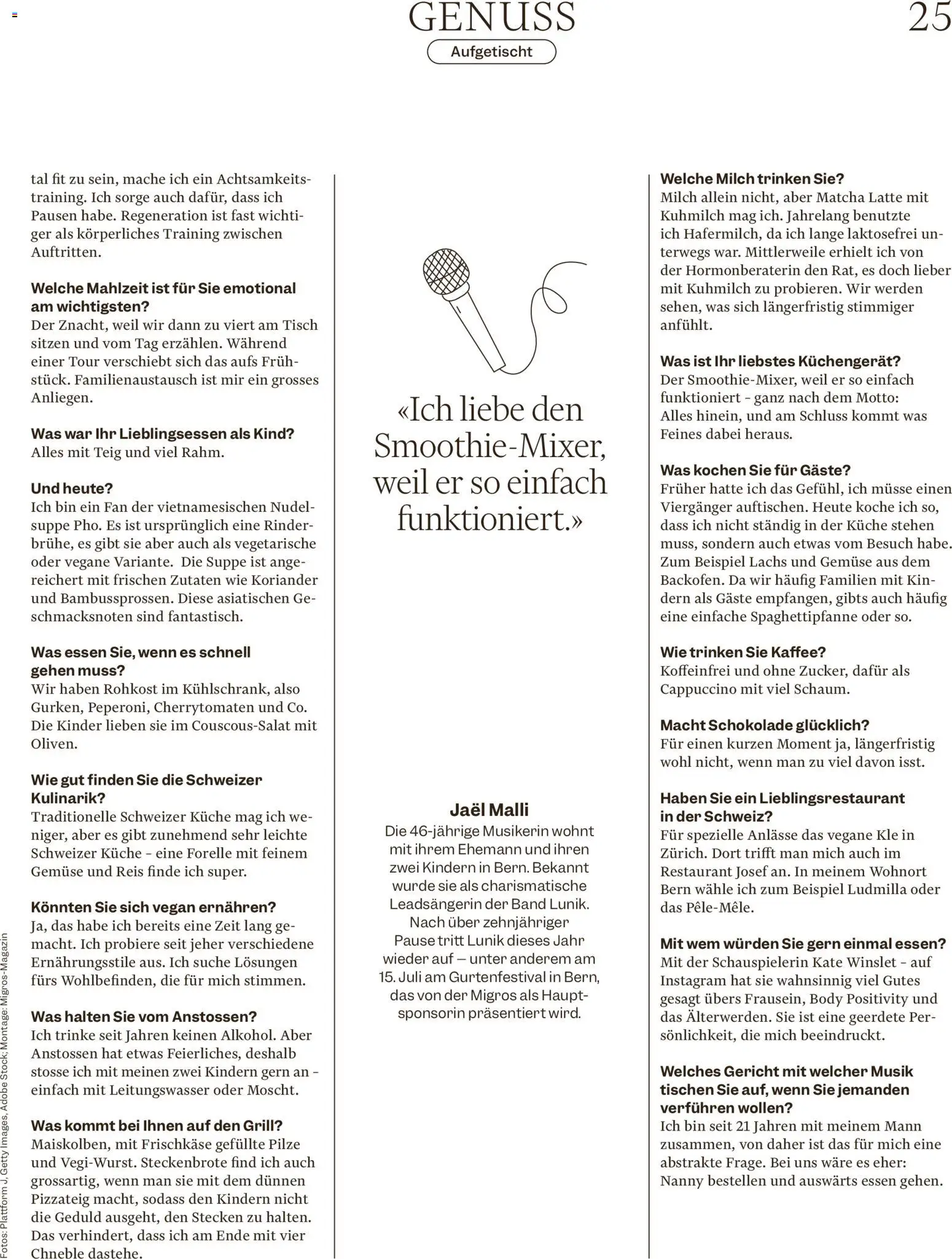 Migros aktionen Magazin – gültig ab 15.07.2026 | Seite: 25 | Produkte: Kaffee, Schokolade, Reis, Gemüse