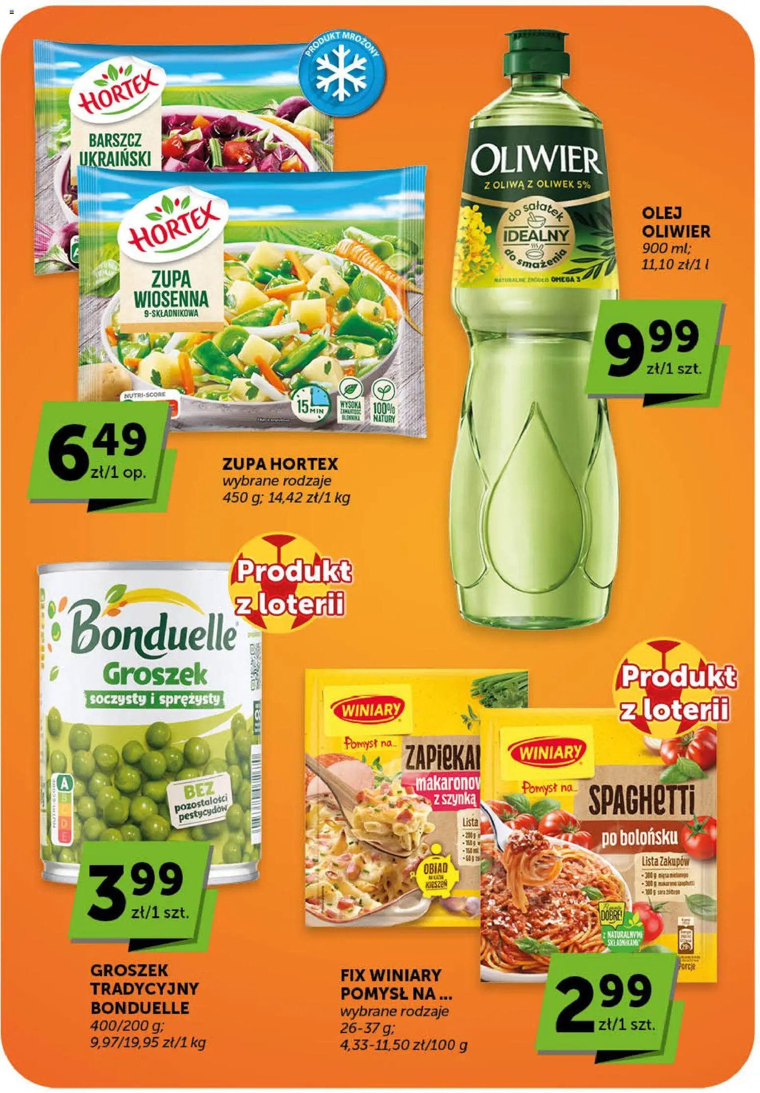 Groszek gazetka - Minimarket od 18.06.2026 | Strona: 15 | Produkty: Barszcz, Szynka, Zupa, Olej