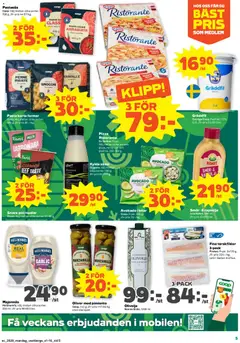 Coop Forum erbjudanden - Förhandsvisning av reklamblad från butik Coop Forum aktuell från 06/07/2026 | Sida: 5 | Produkter: Oliver, Olivolja, Smör, Rapsolja