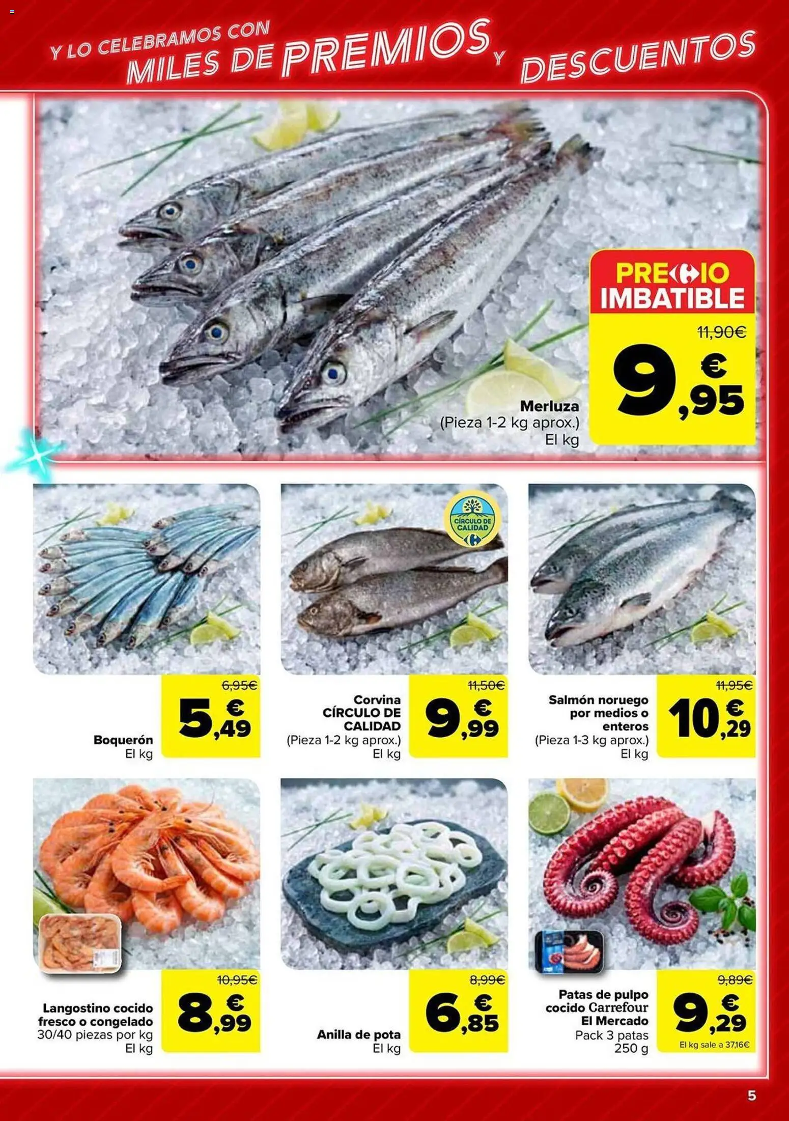 Carrefour folleto │ válido desde el 12.05.2026 | Página: 5 | Productos: Langostino