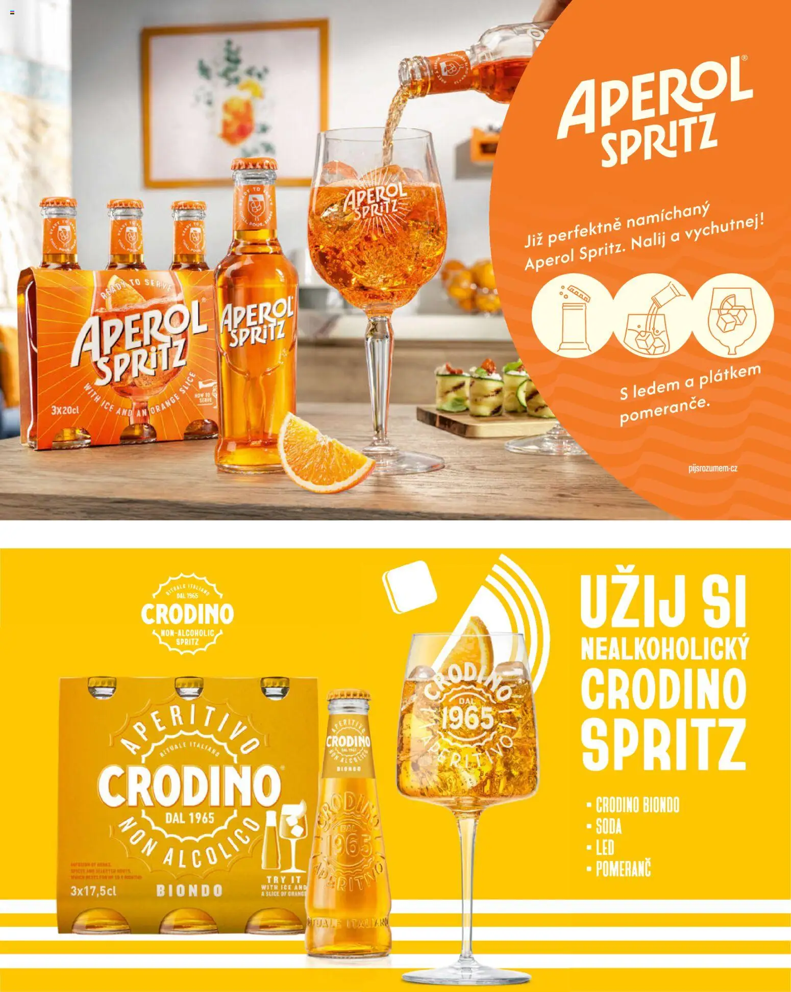 Billa leták - Gusto: Léto 2026 od 01.06.2026 | Strana: 85 | Produkty: Crodino, Spritz, Aperol, LED
